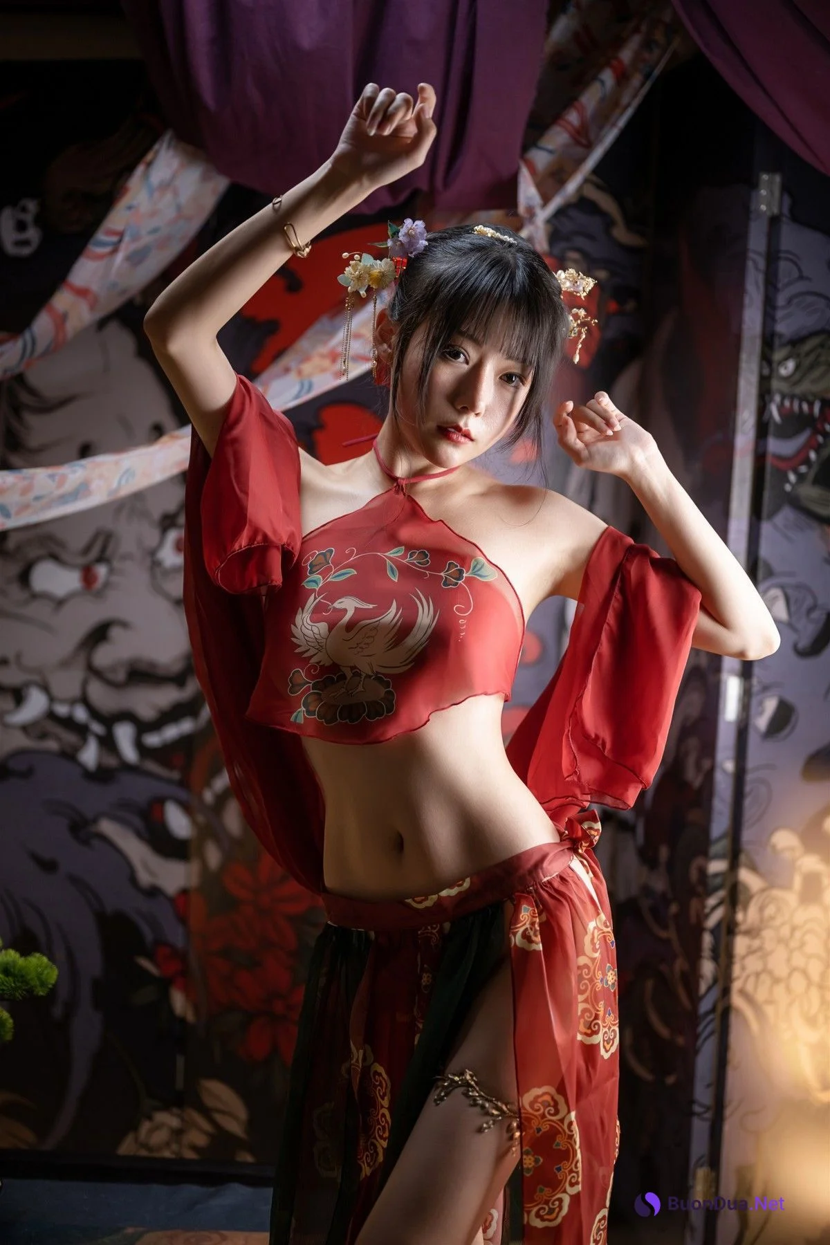 Cosplay 香草喵露露 春节贺图 - Photo 15