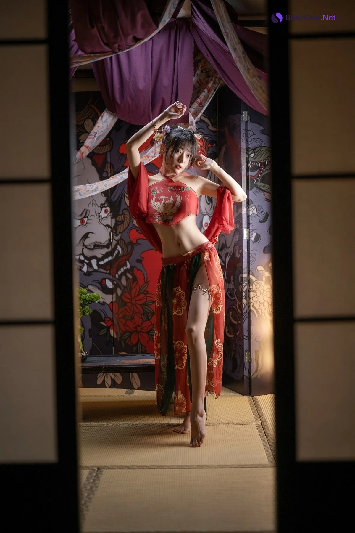 Cosplay 香草喵露露 春节贺图 - Photo 16