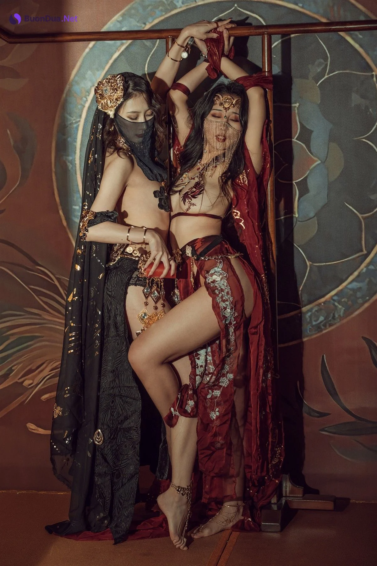 Cosplay 云溪溪 奶桃桃 双人古风 - Photo 8