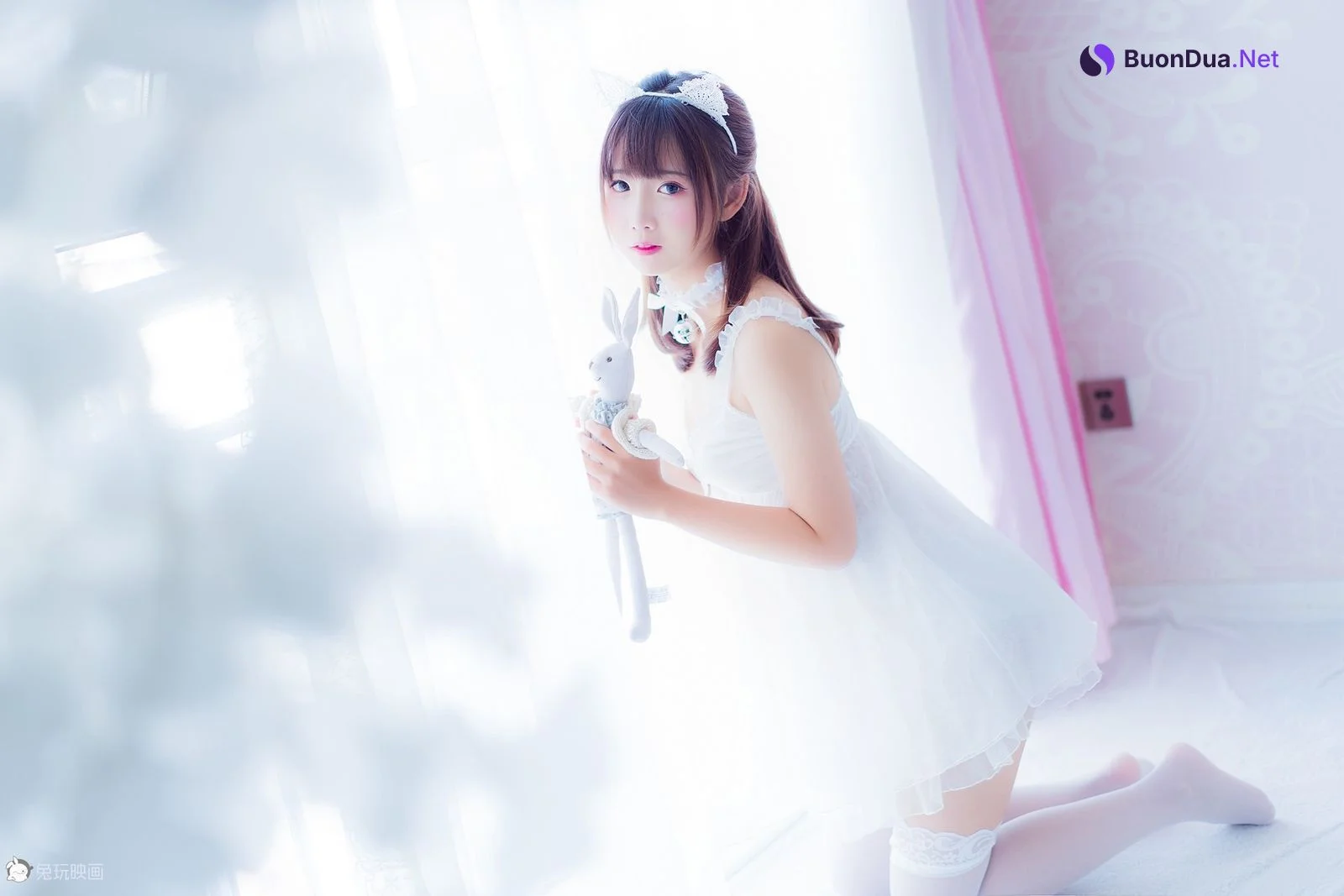Cosplay 面饼仙儿 吊带睡衣 - Photo 2
