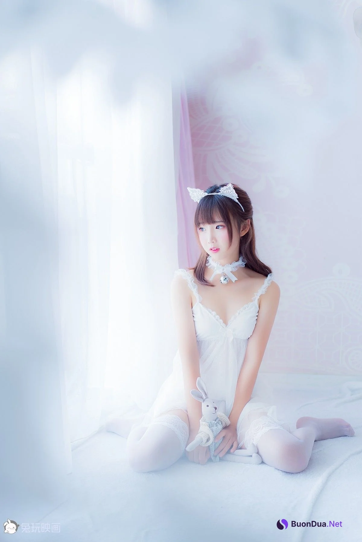 Cosplay 面饼仙儿 吊带睡衣 - Photo 3