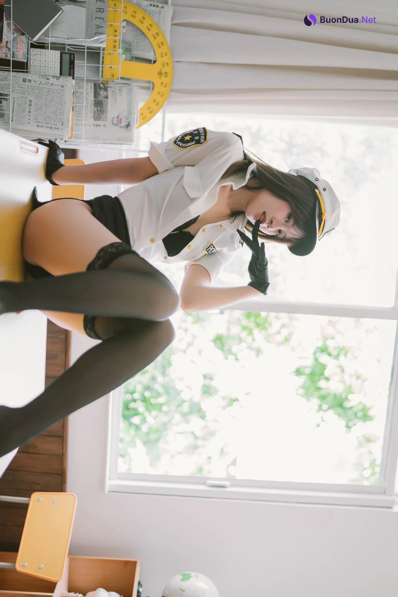 Cosplay 千反田鹿子 日常女警 - Photo 12