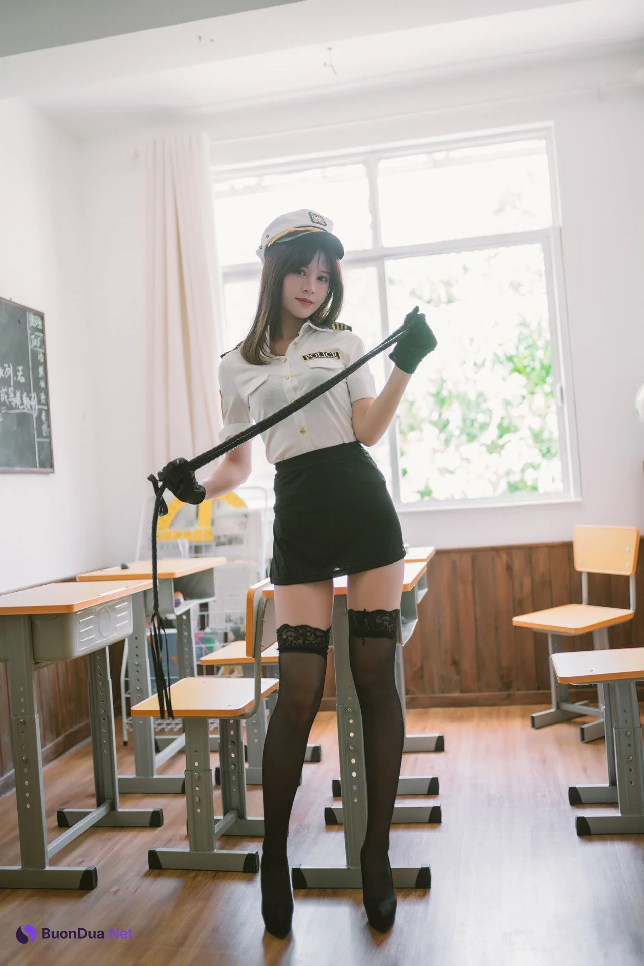 Cosplay 千反田鹿子 日常女警 - Photo 2