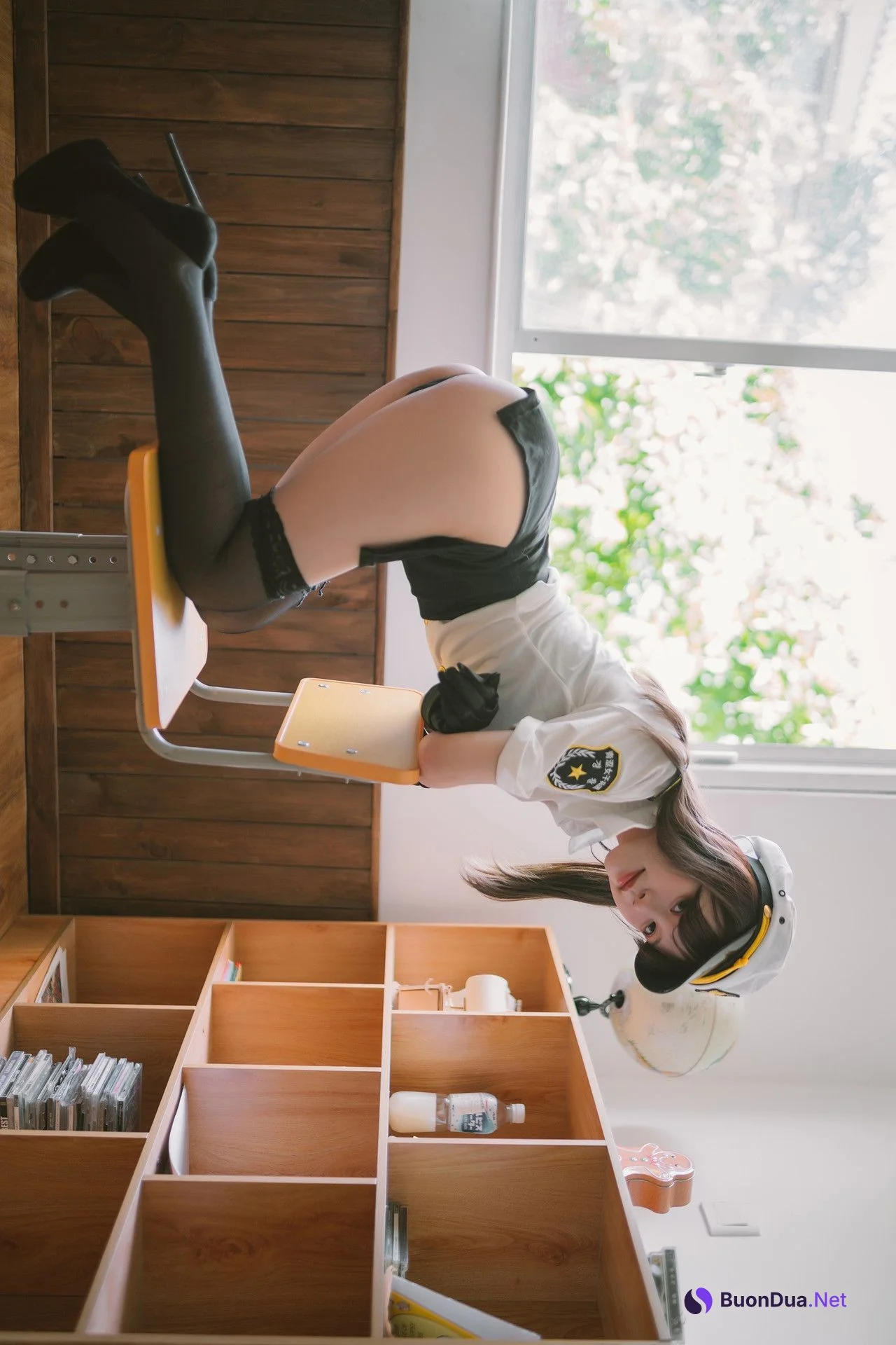 Cosplay 千反田鹿子 日常女警 - Photo 3
