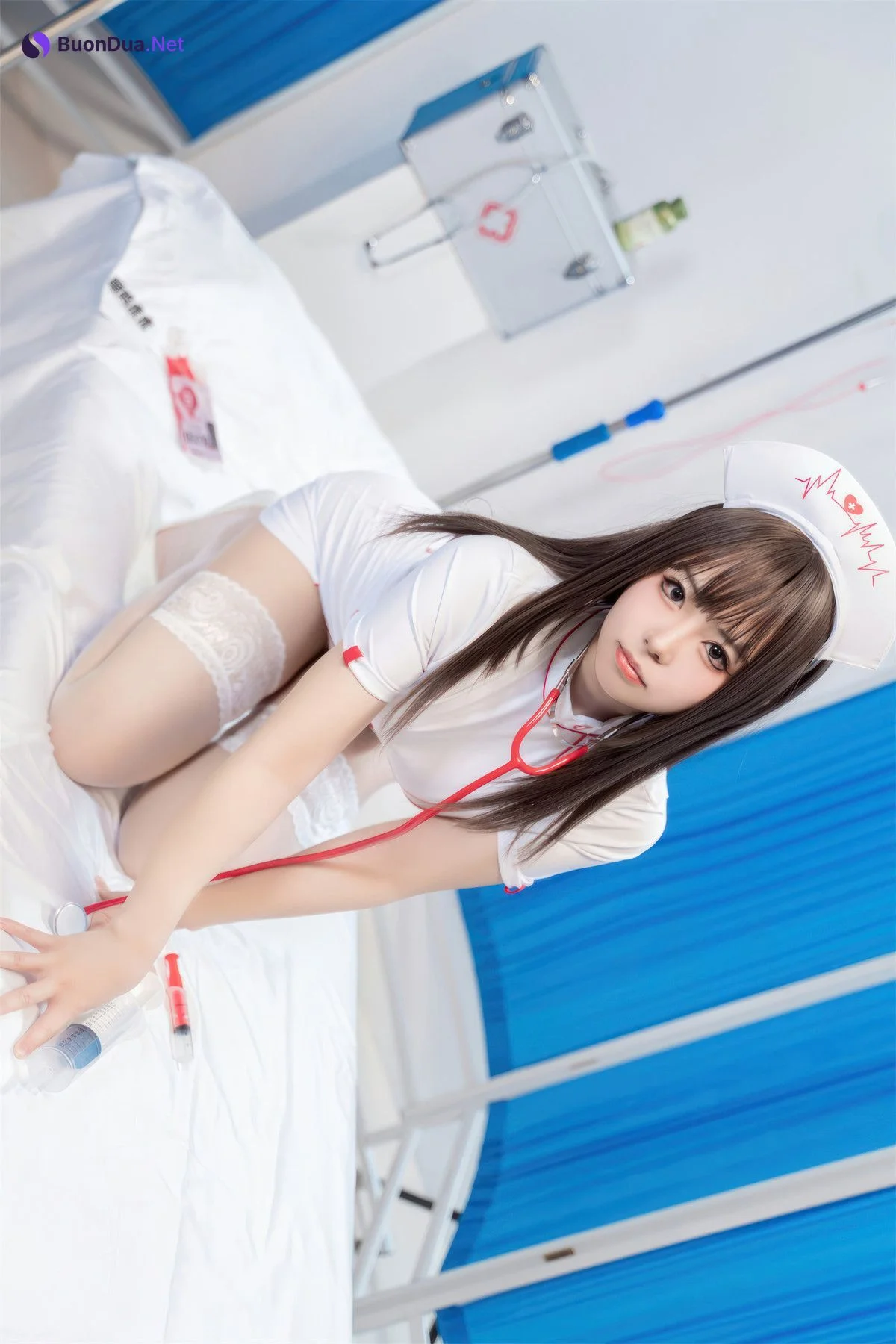 Cosplay 虎森森 触白护士 - Photo 16