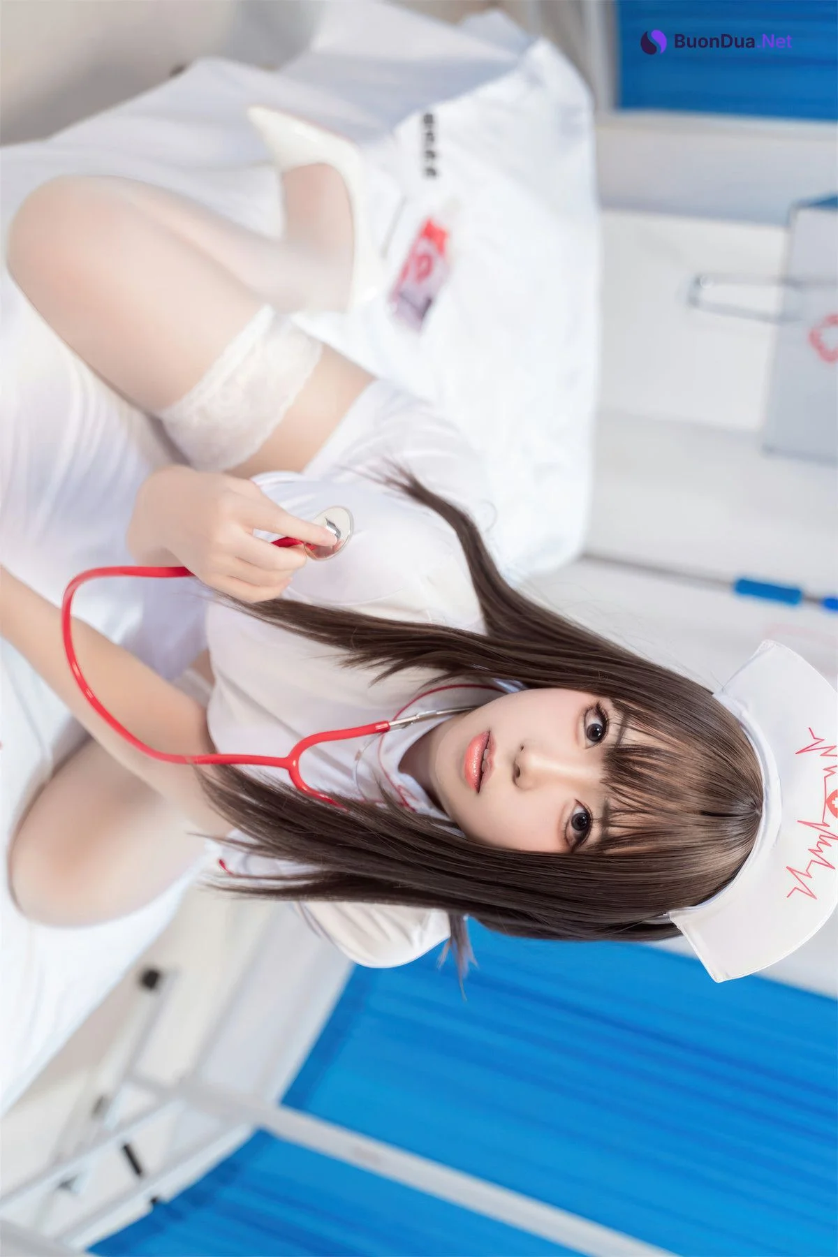 Cosplay 虎森森 触白护士 - Photo 19