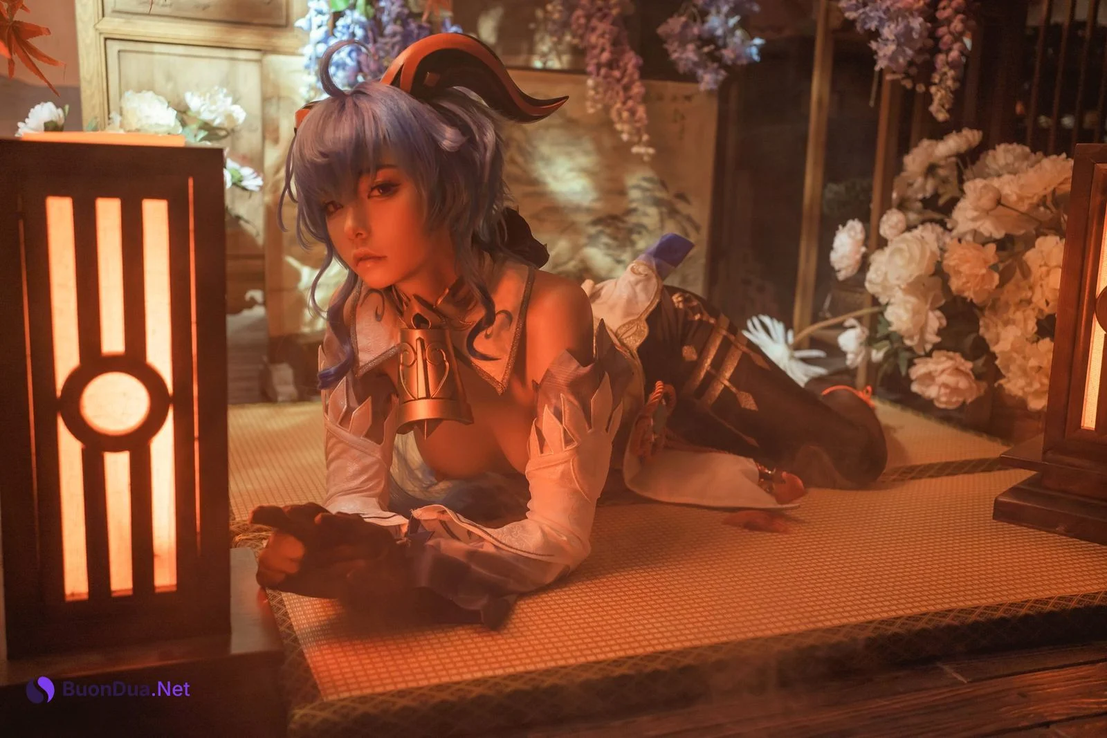爆机少女喵小吉 Cosplay 原神 甘雨 - Photo 11