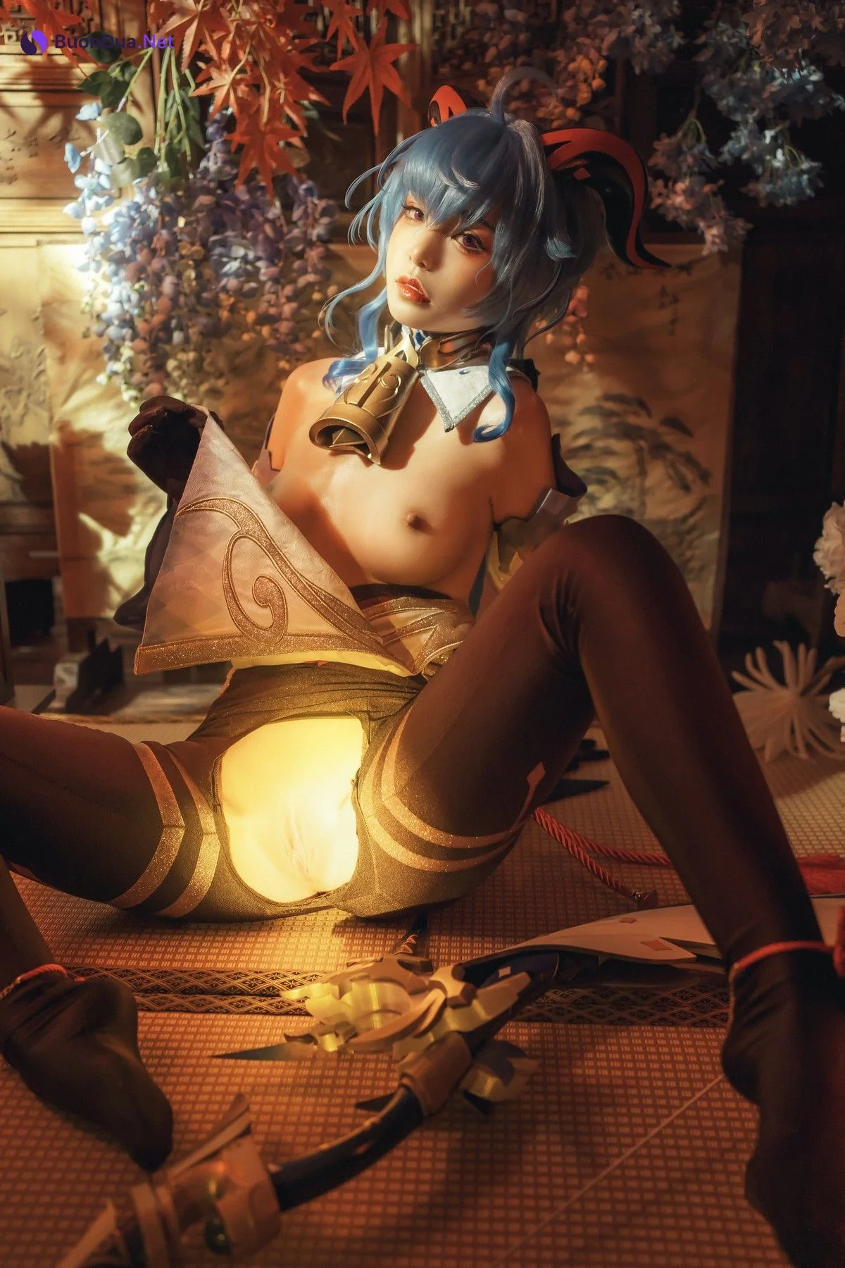 爆机少女喵小吉 Cosplay 原神 甘雨 - Photo 5
