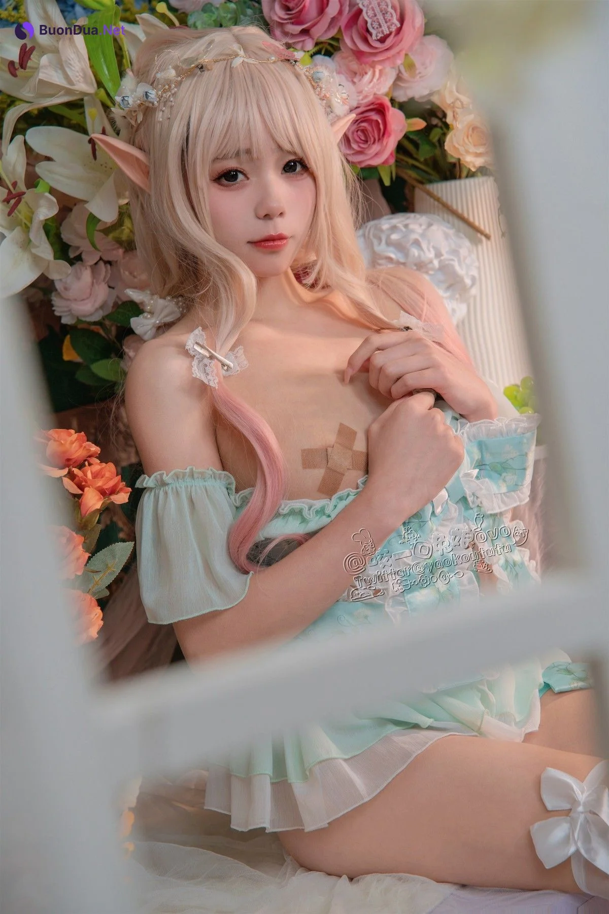 Cosplay 咬一口兔娘 豌豆公主的秘密花房 - Photo 15