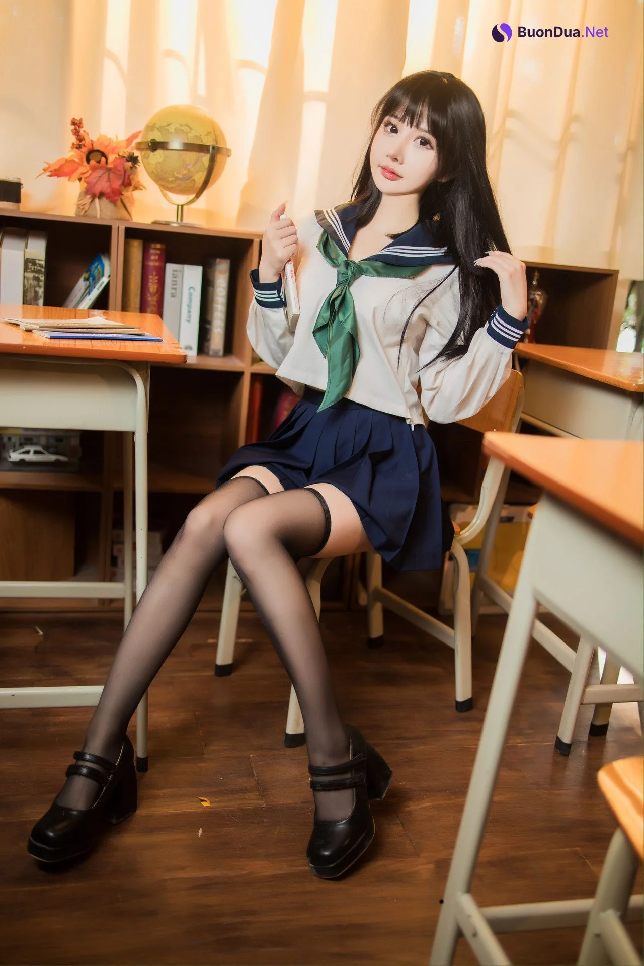 Cosplay 您的蛋蛋 反差学妹 - Photo 6