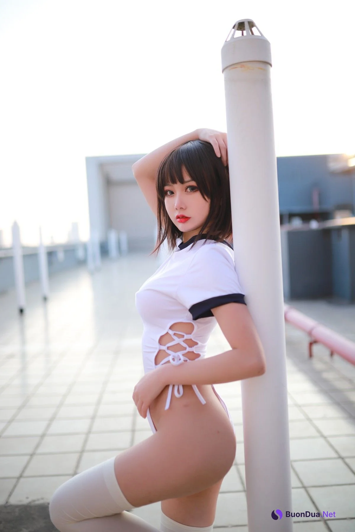 Cosplay 您的蛋蛋 激凸体操服 - Photo 13