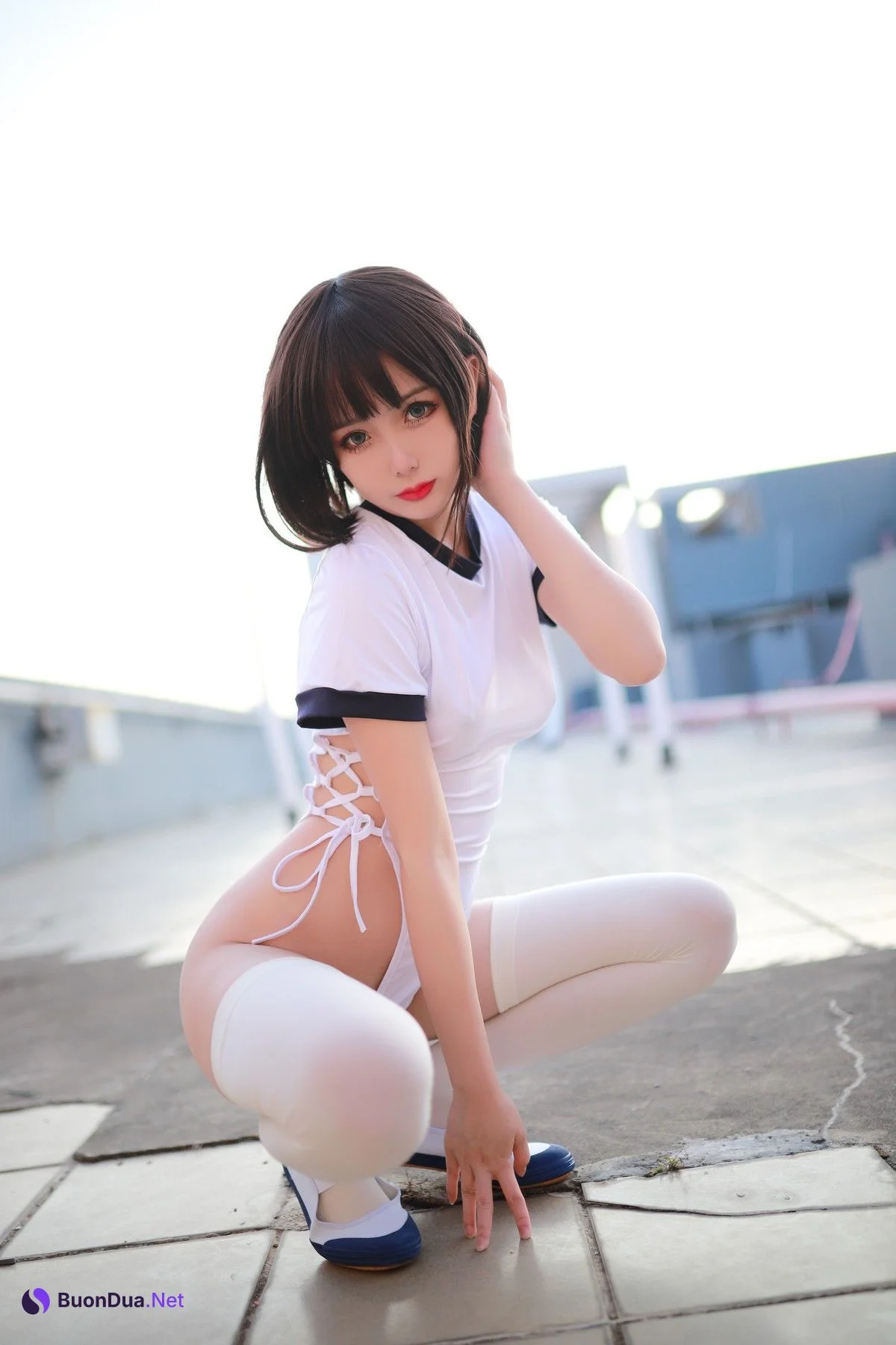 Cosplay 您的蛋蛋 激凸体操服 - Photo 4