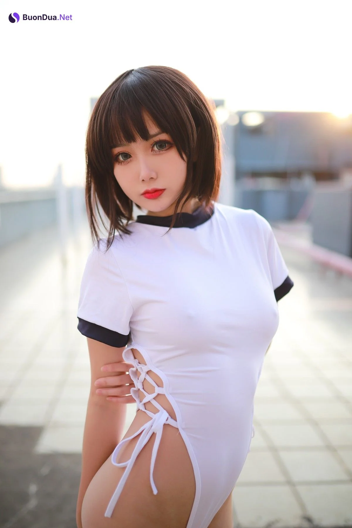 Cosplay 您的蛋蛋 激凸体操服 - Photo 8