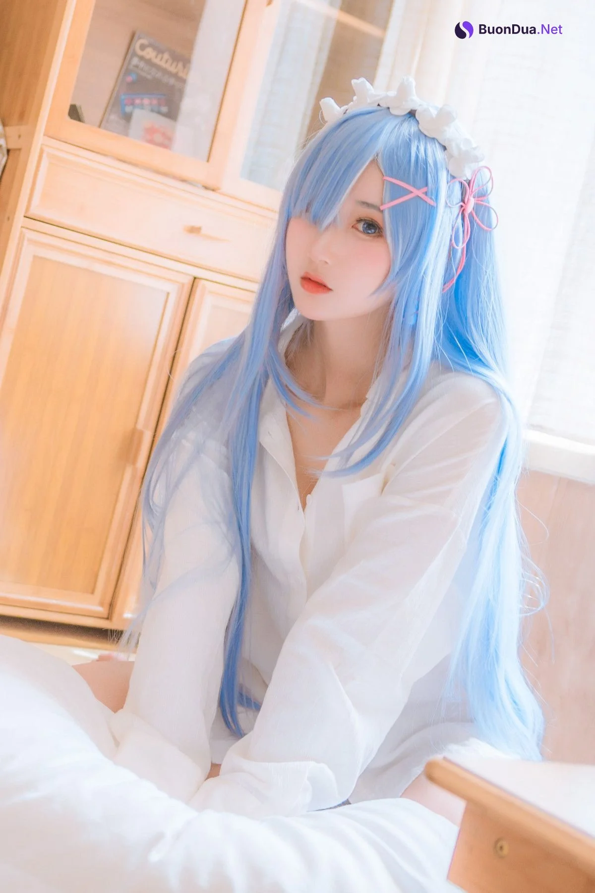 Cosplay 羽生三未图集 蕾姆 - Photo 10
