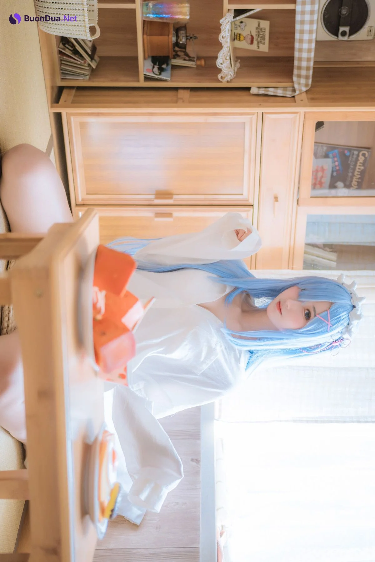 Cosplay 羽生三未图集 蕾姆 - Photo 11