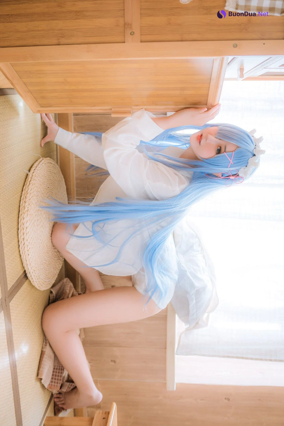 Cosplay 羽生三未图集 蕾姆 - Photo 5