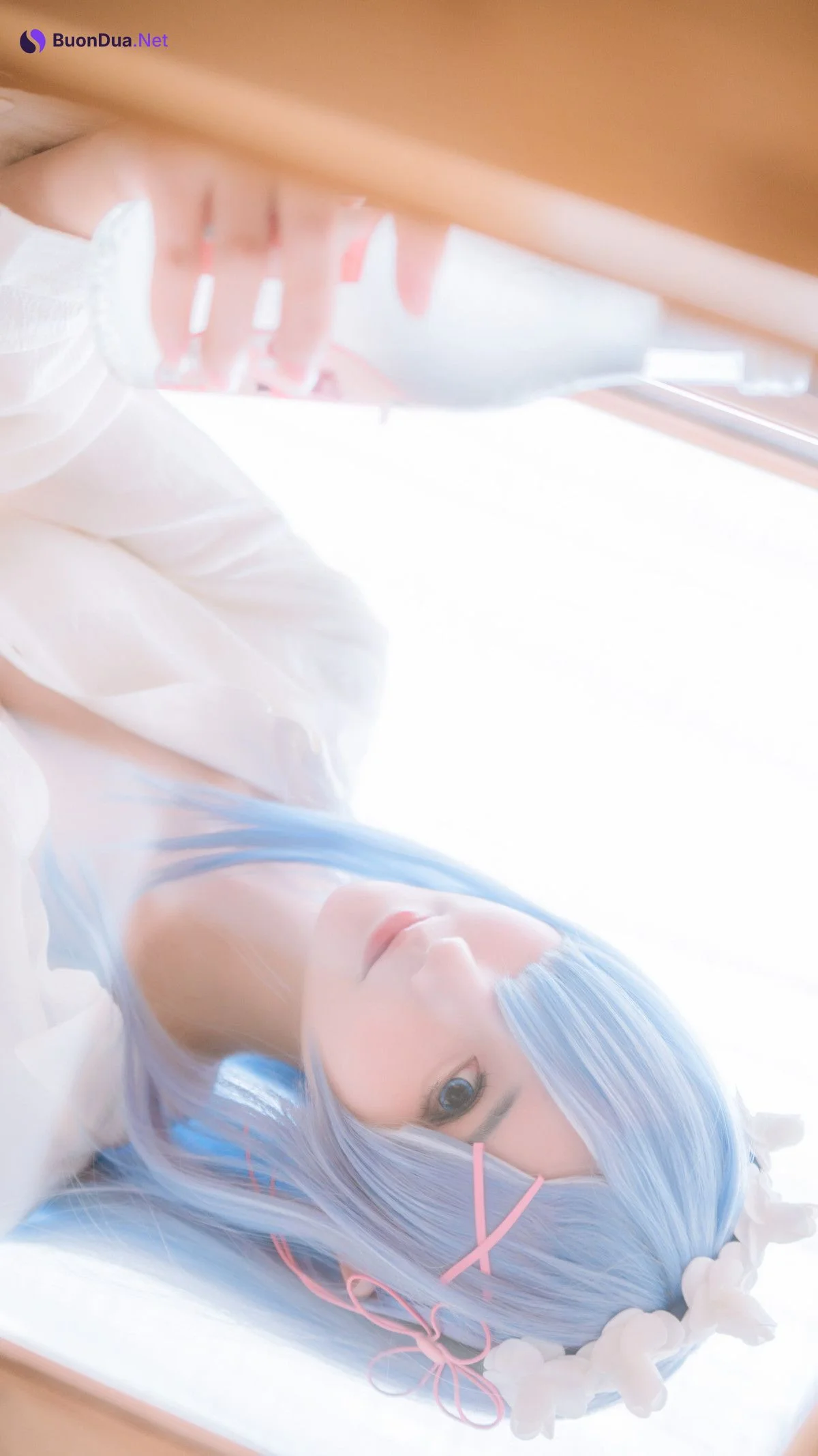 Cosplay 羽生三未图集 蕾姆 - Photo 6