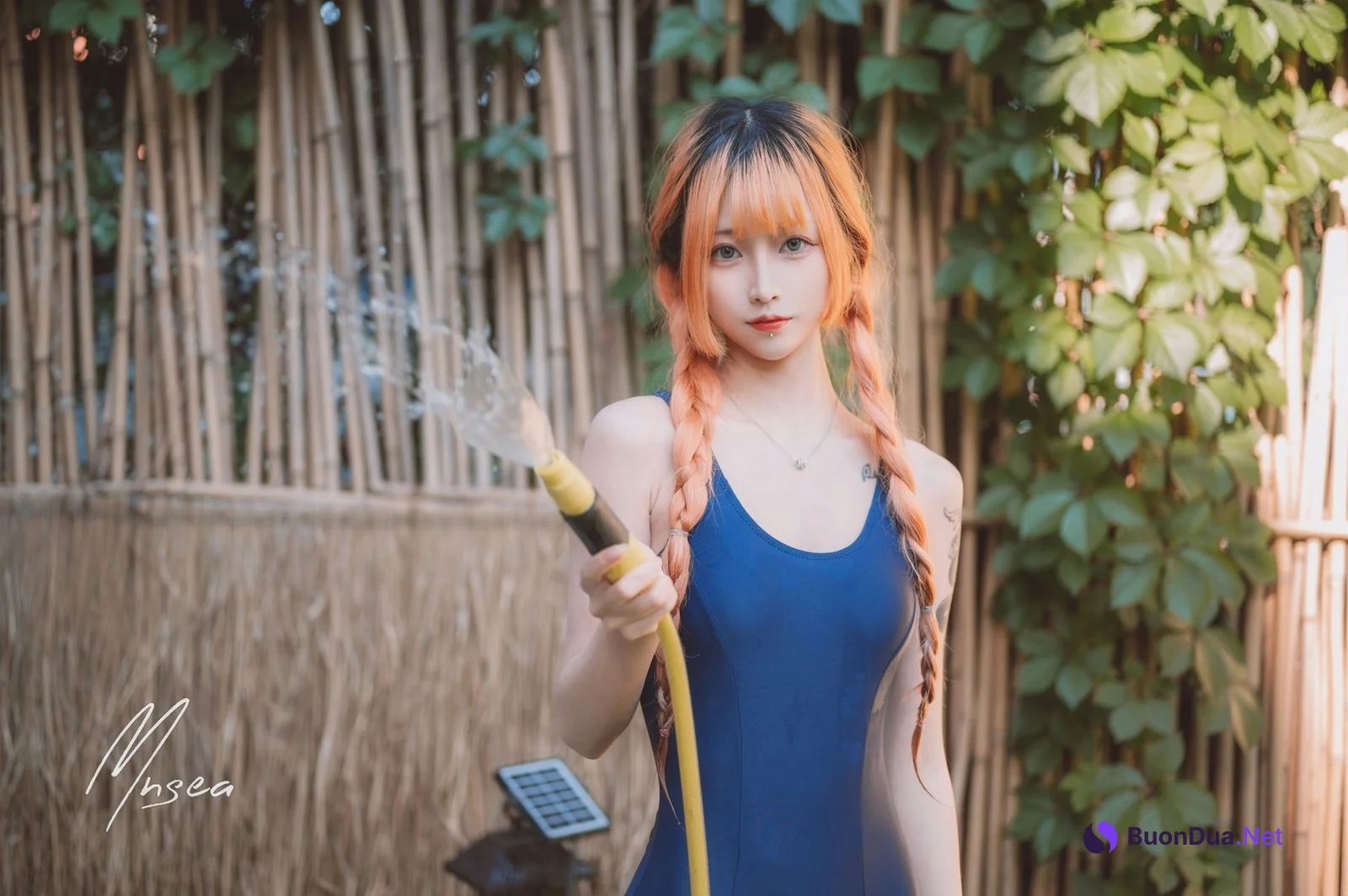 Cosplay 妹抖青写真 死库水 - Photo 10