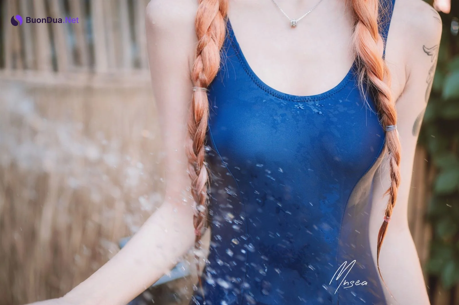 Cosplay 妹抖青写真 死库水 - Photo 11