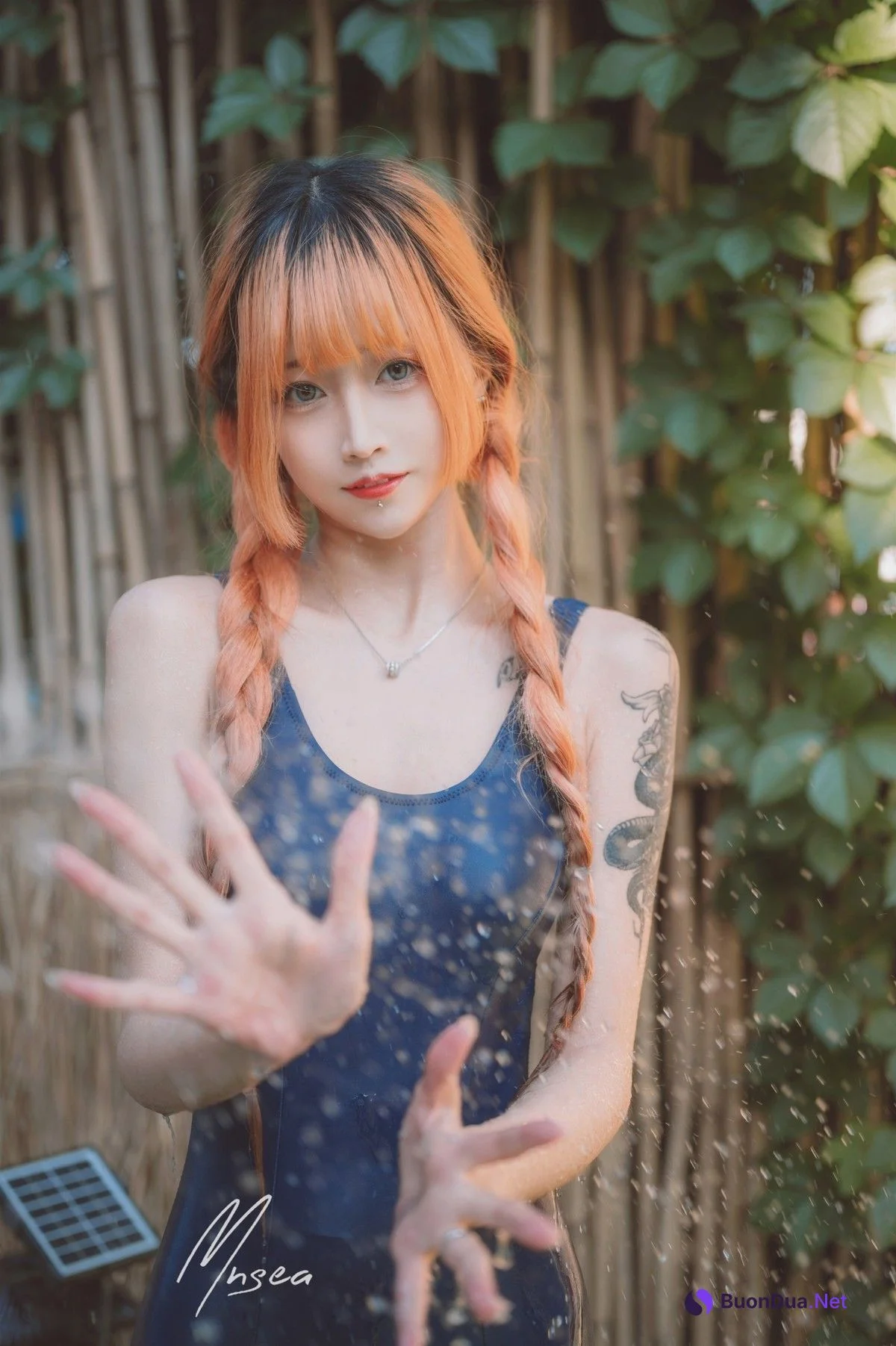 Cosplay 妹抖青写真 死库水 - Photo 12