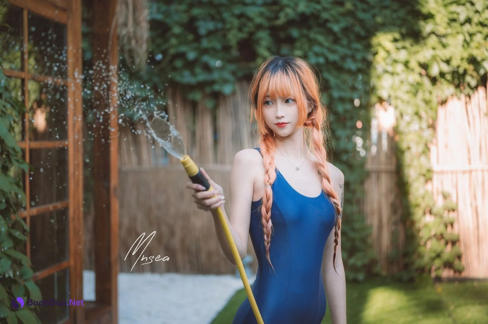 Cosplay 妹抖青写真 死库水 - Photo 15