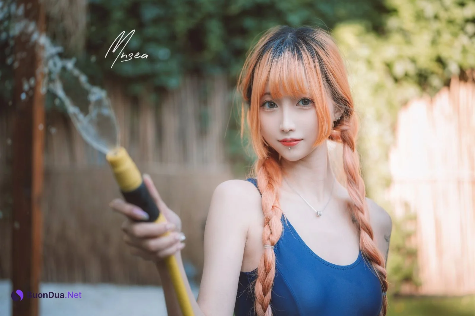 Cosplay 妹抖青写真 死库水 - Photo 16