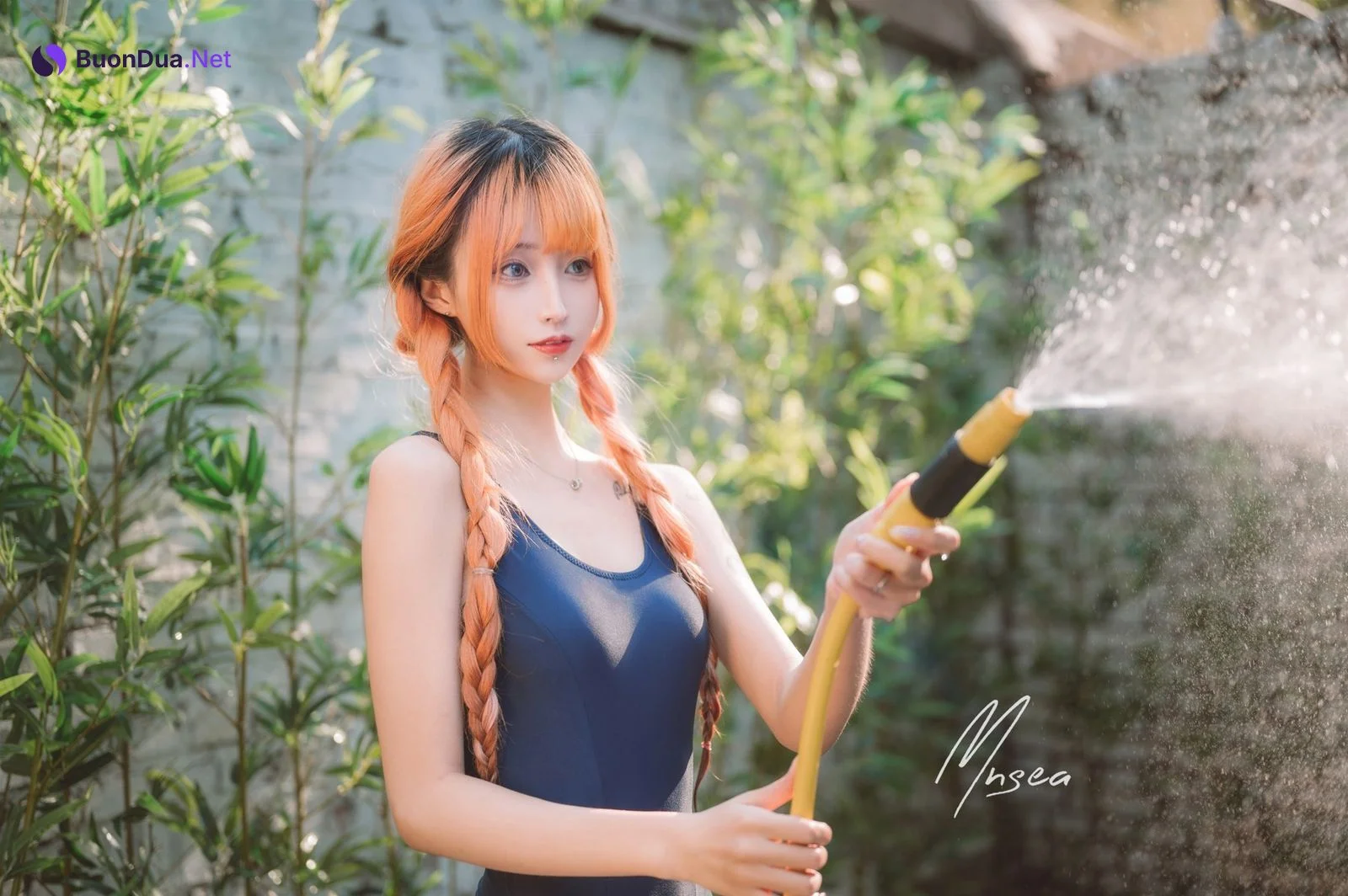 Cosplay 妹抖青写真 死库水 - Photo 17