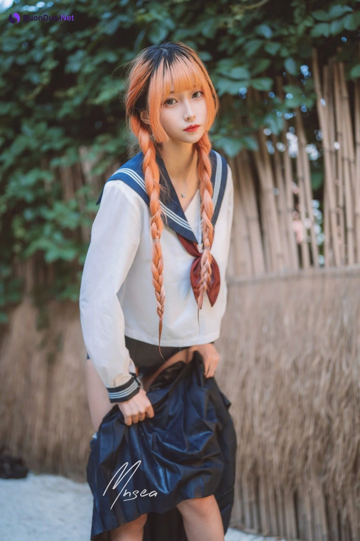 Cosplay 妹抖青写真 死库水 - Photo 3