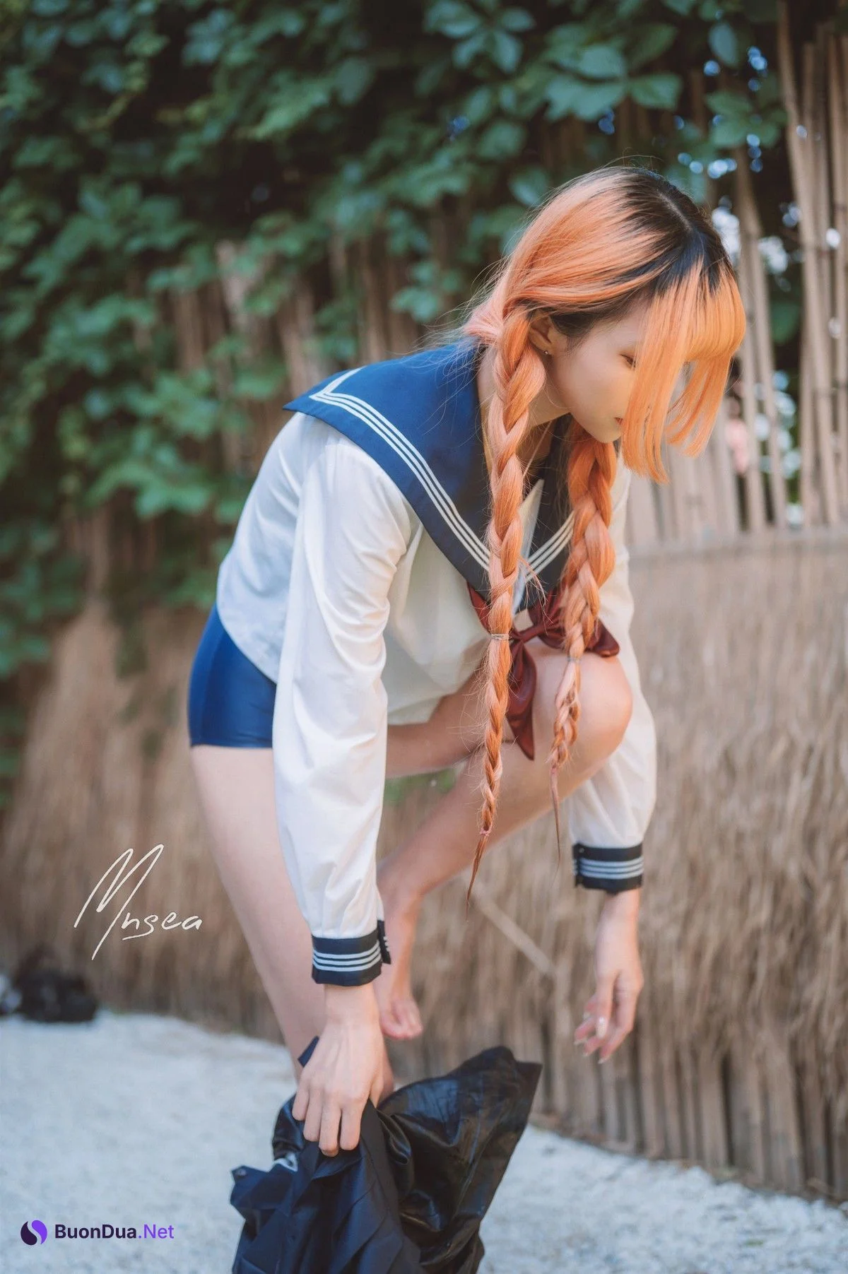 Cosplay 妹抖青写真 死库水 - Photo 4