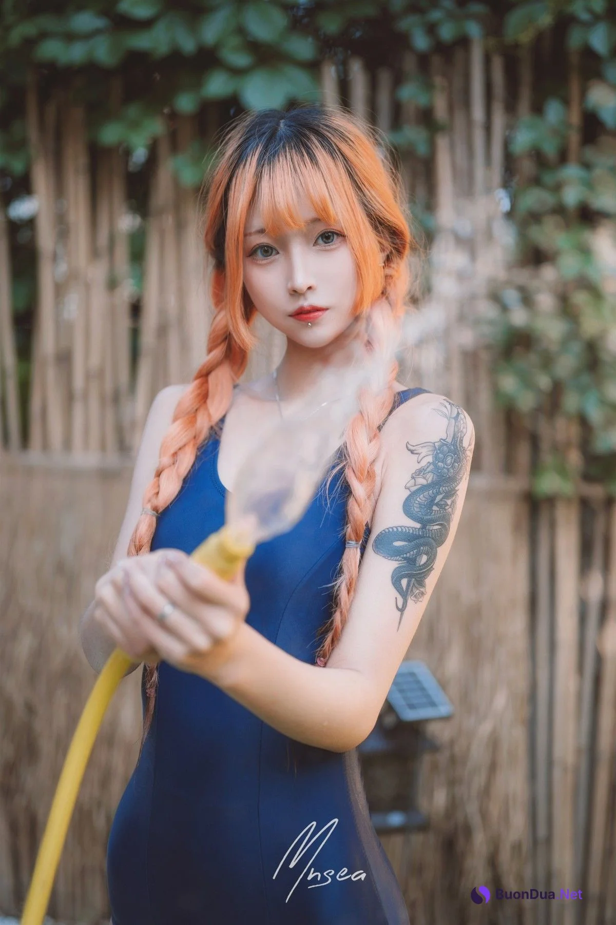Cosplay 妹抖青写真 死库水 - Photo 7