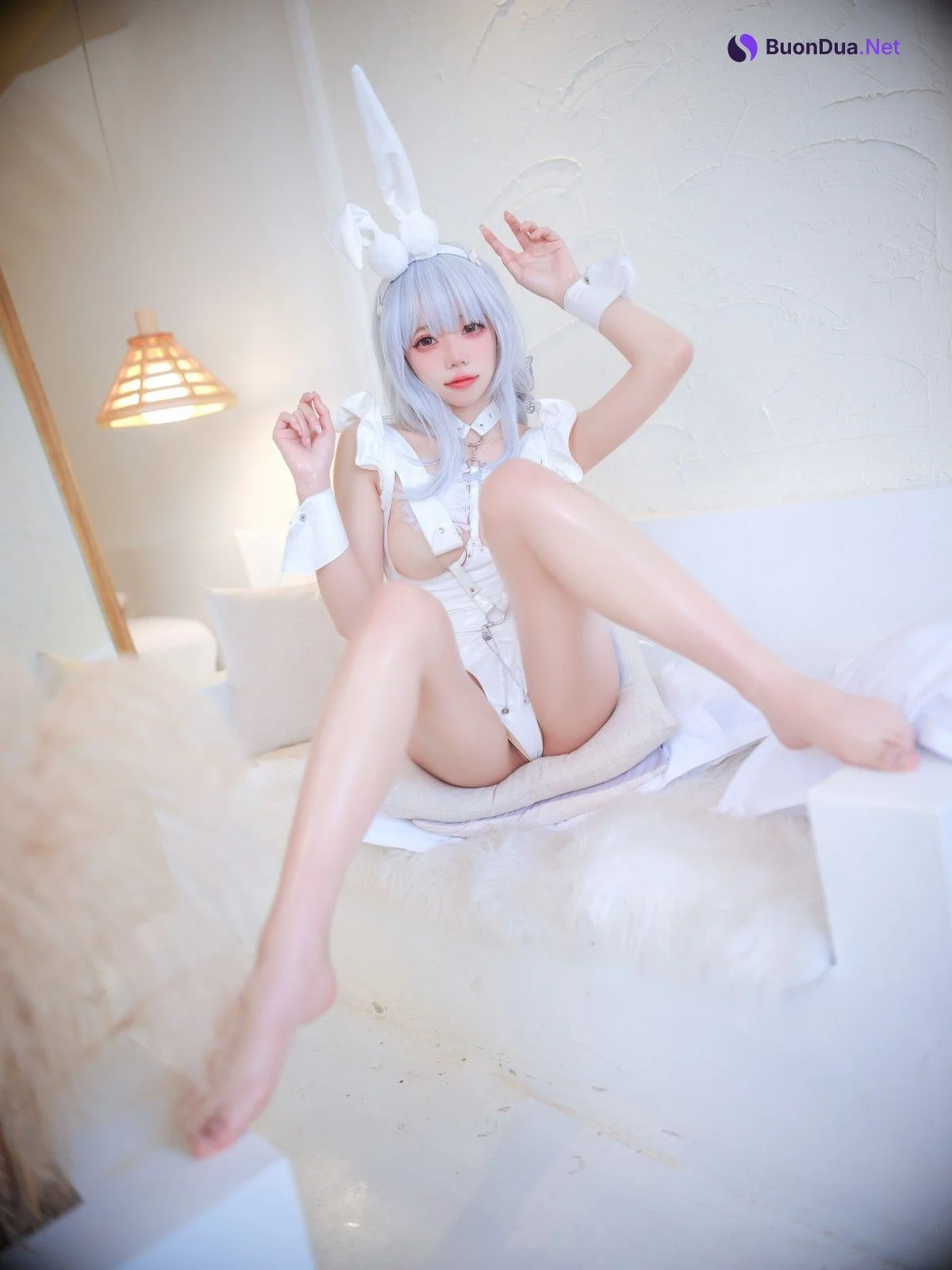 Cosplay 黏黏团子兔 恶毒兔女郎 - Photo 12