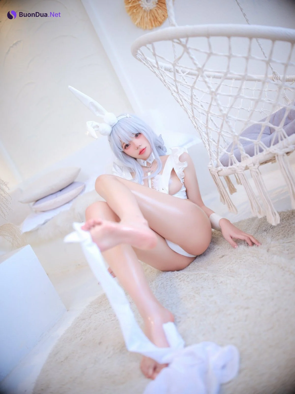 Cosplay 黏黏团子兔 恶毒兔女郎 - Photo 17