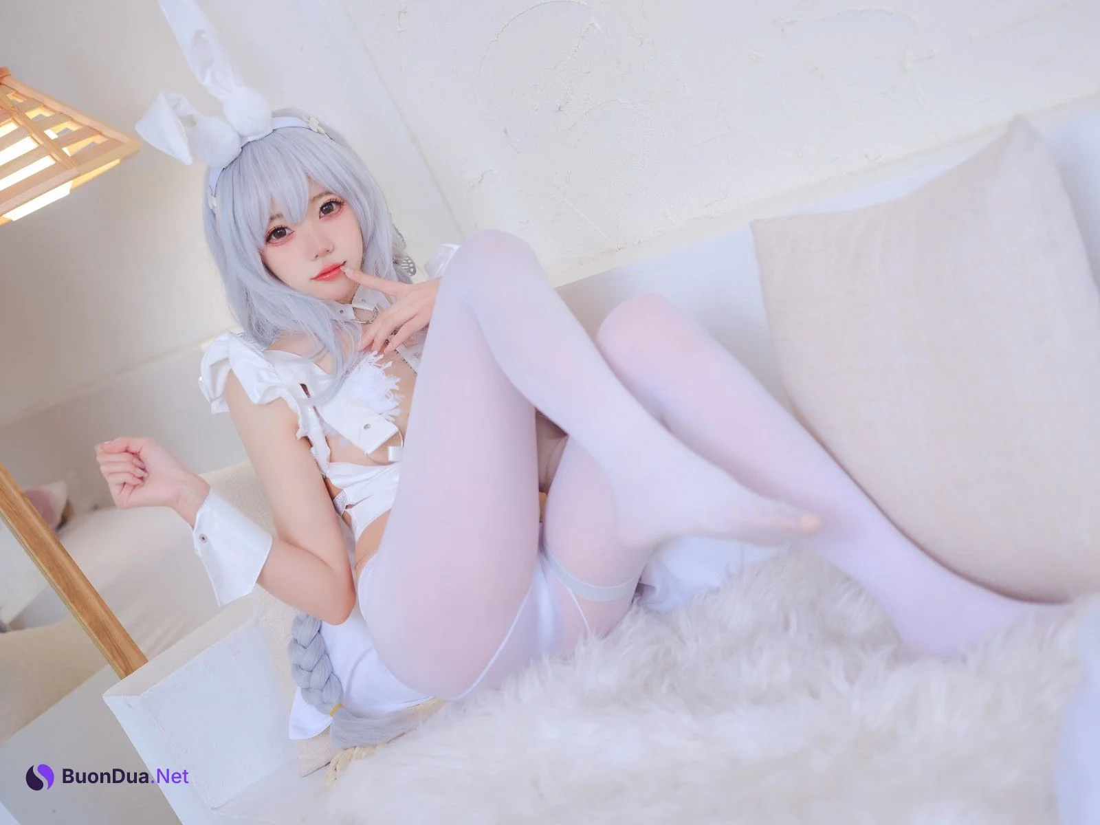 Cosplay 黏黏团子兔 恶毒兔女郎 - Photo 2