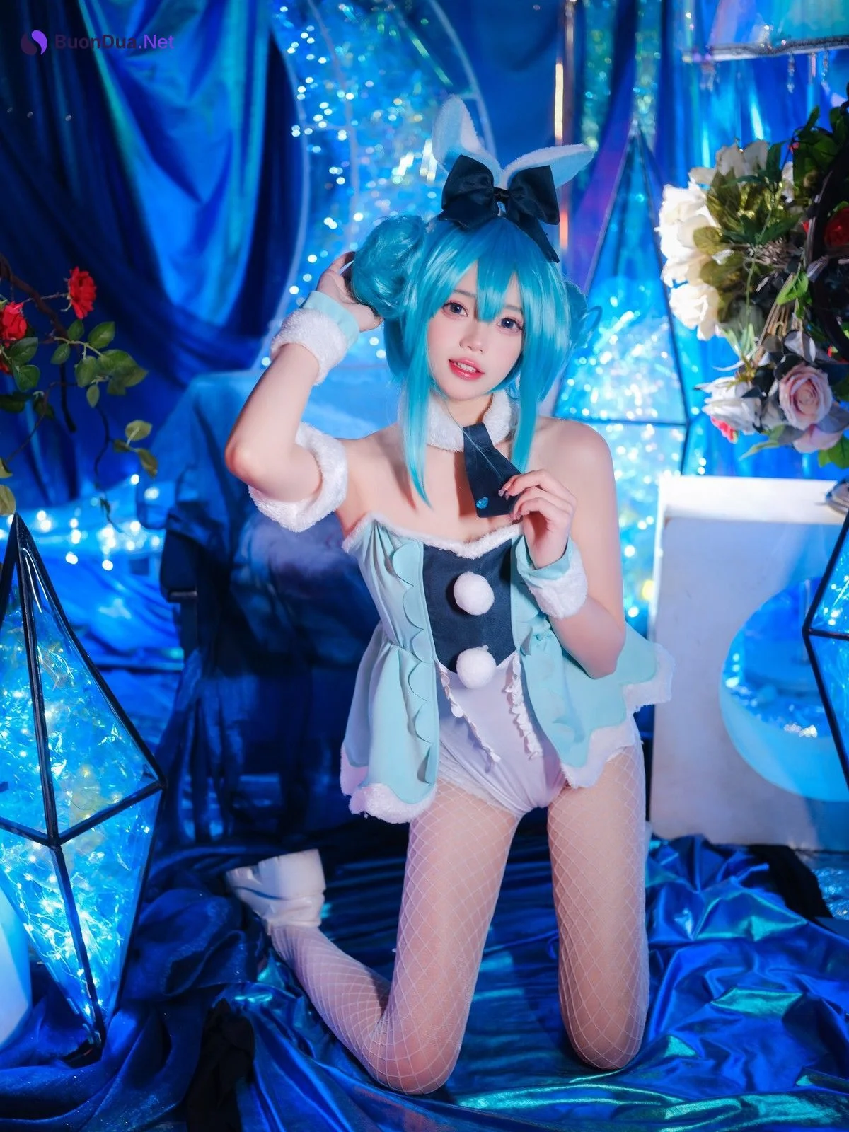 Cosplay 黏黏团子兔 恶毒兔女郎 - Photo 20