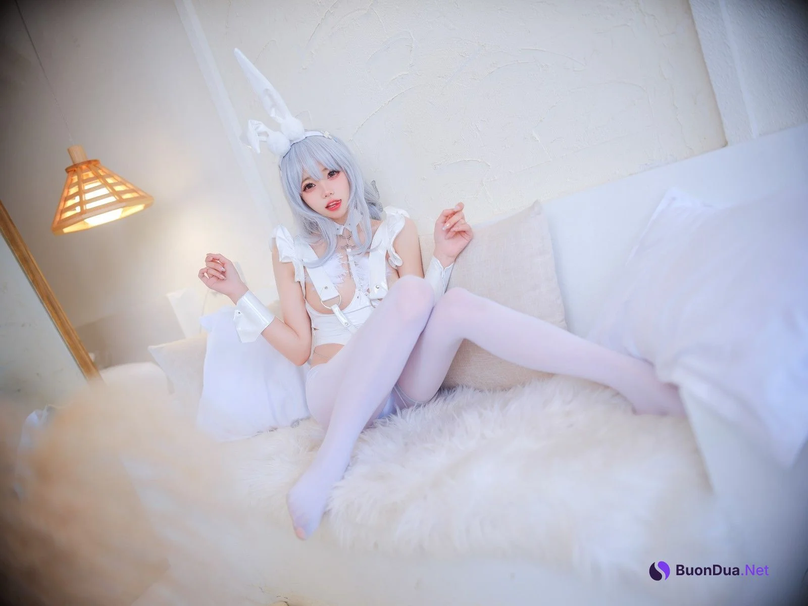 Cosplay 黏黏团子兔 恶毒兔女郎 - Photo 4