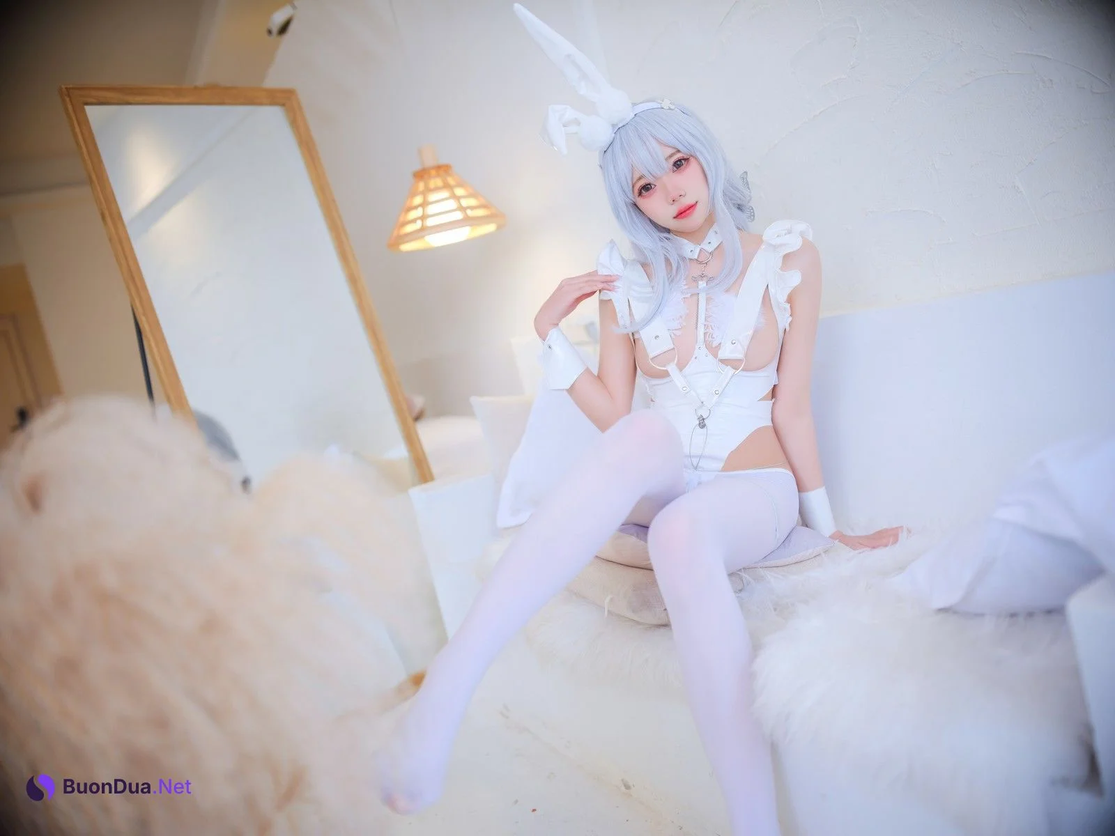 Cosplay 黏黏团子兔 恶毒兔女郎 - Photo 6