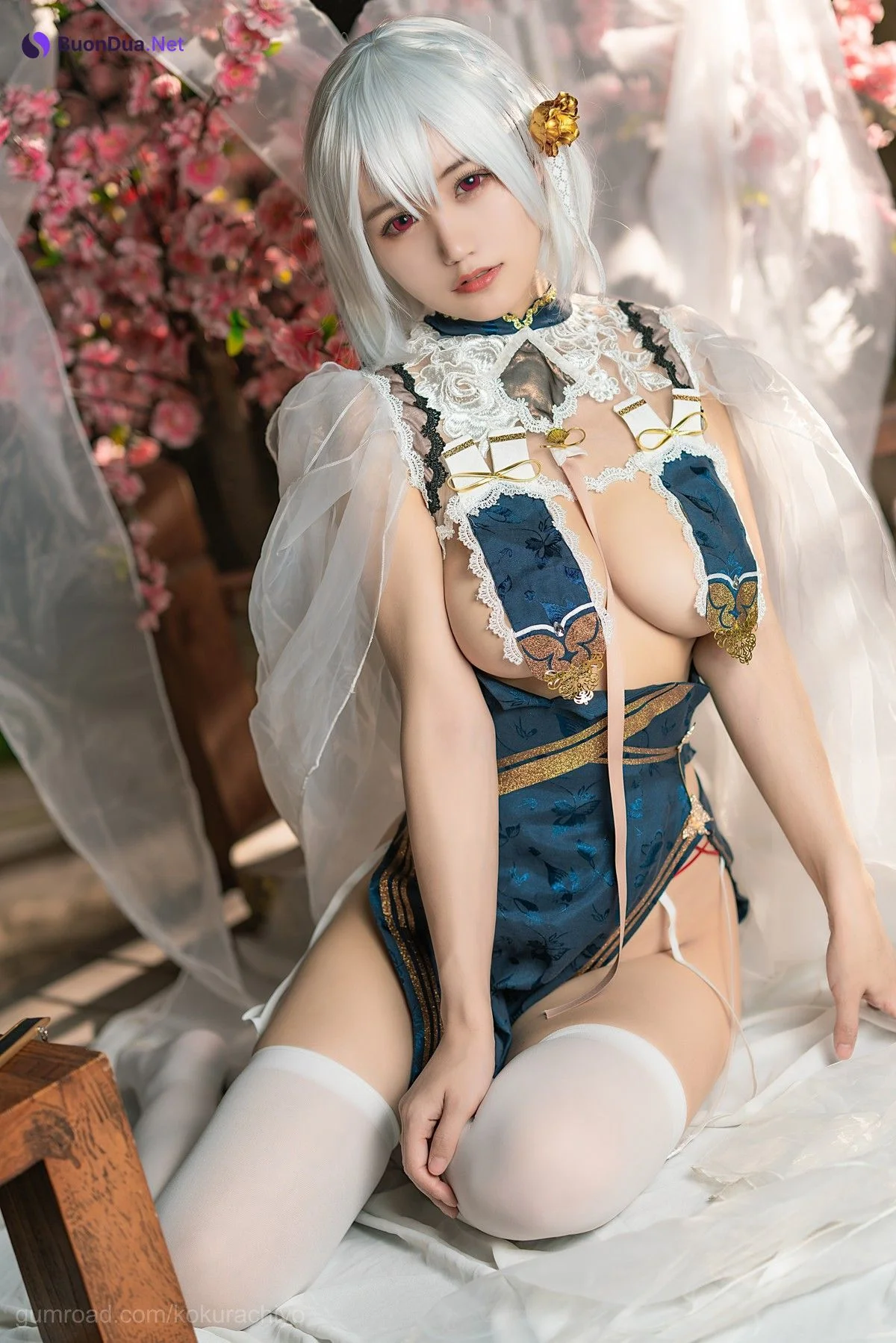Cosplay 小仓千代 天狼星旗袍 - Photo 12