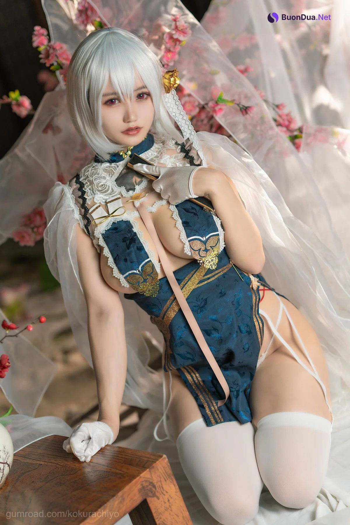 Cosplay 小仓千代 天狼星旗袍 - Photo 13