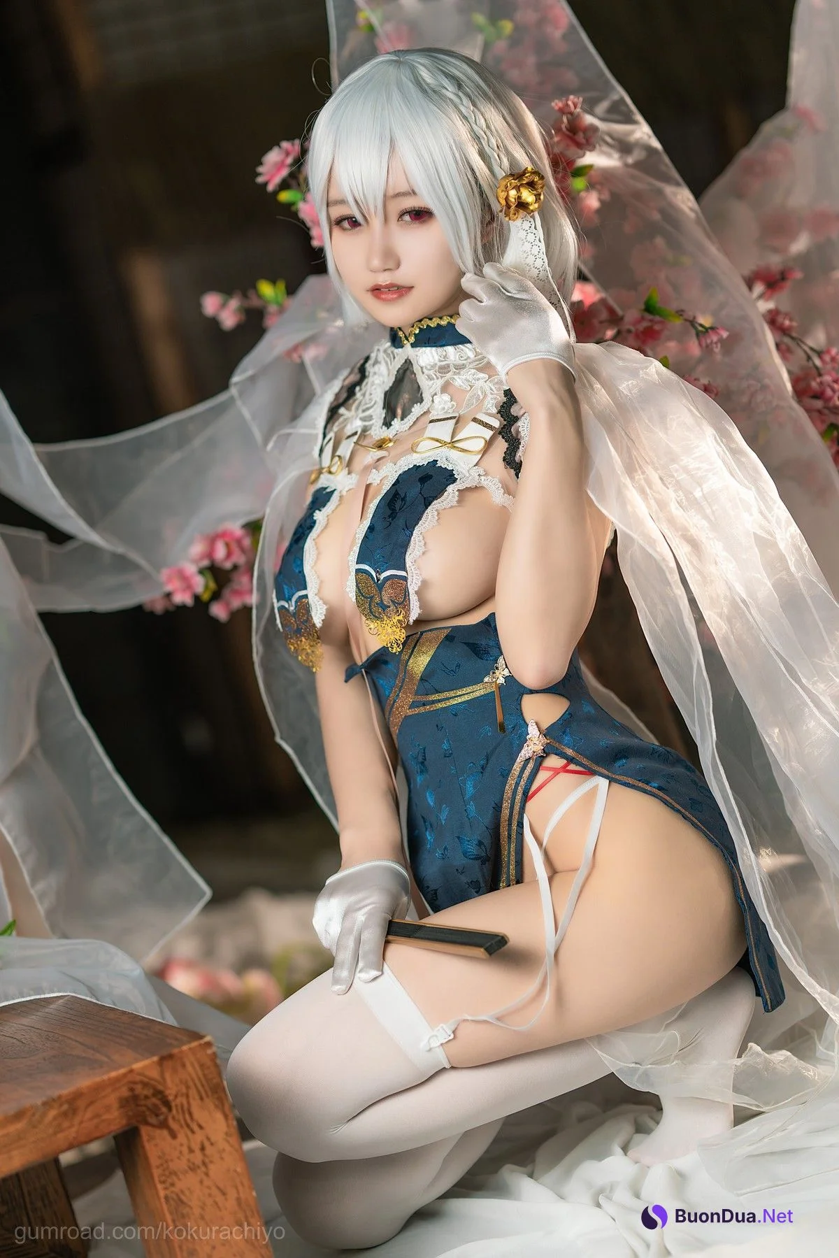 Cosplay 小仓千代 天狼星旗袍 - Photo 14