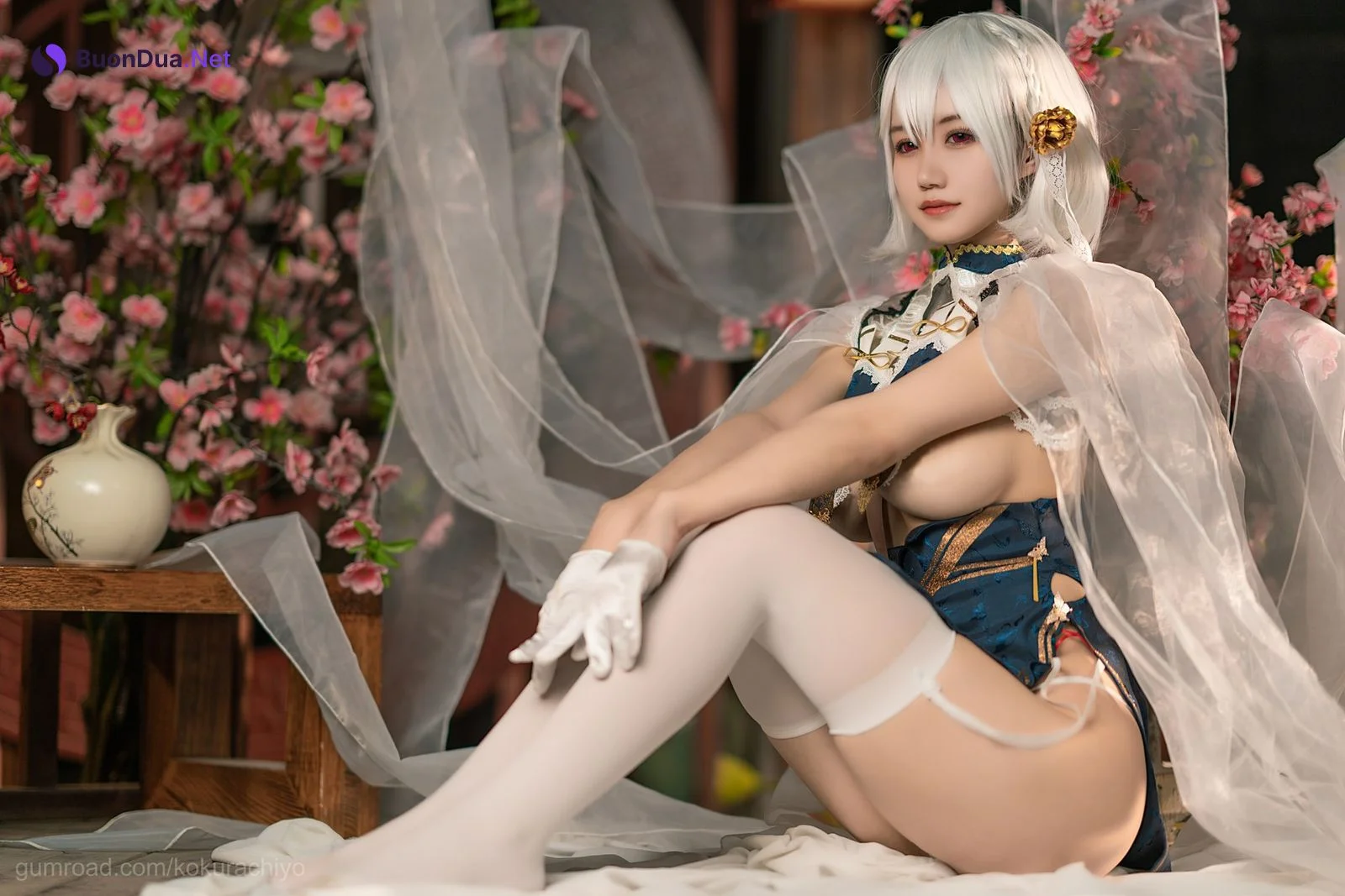 Cosplay 小仓千代 天狼星旗袍 - Photo 19
