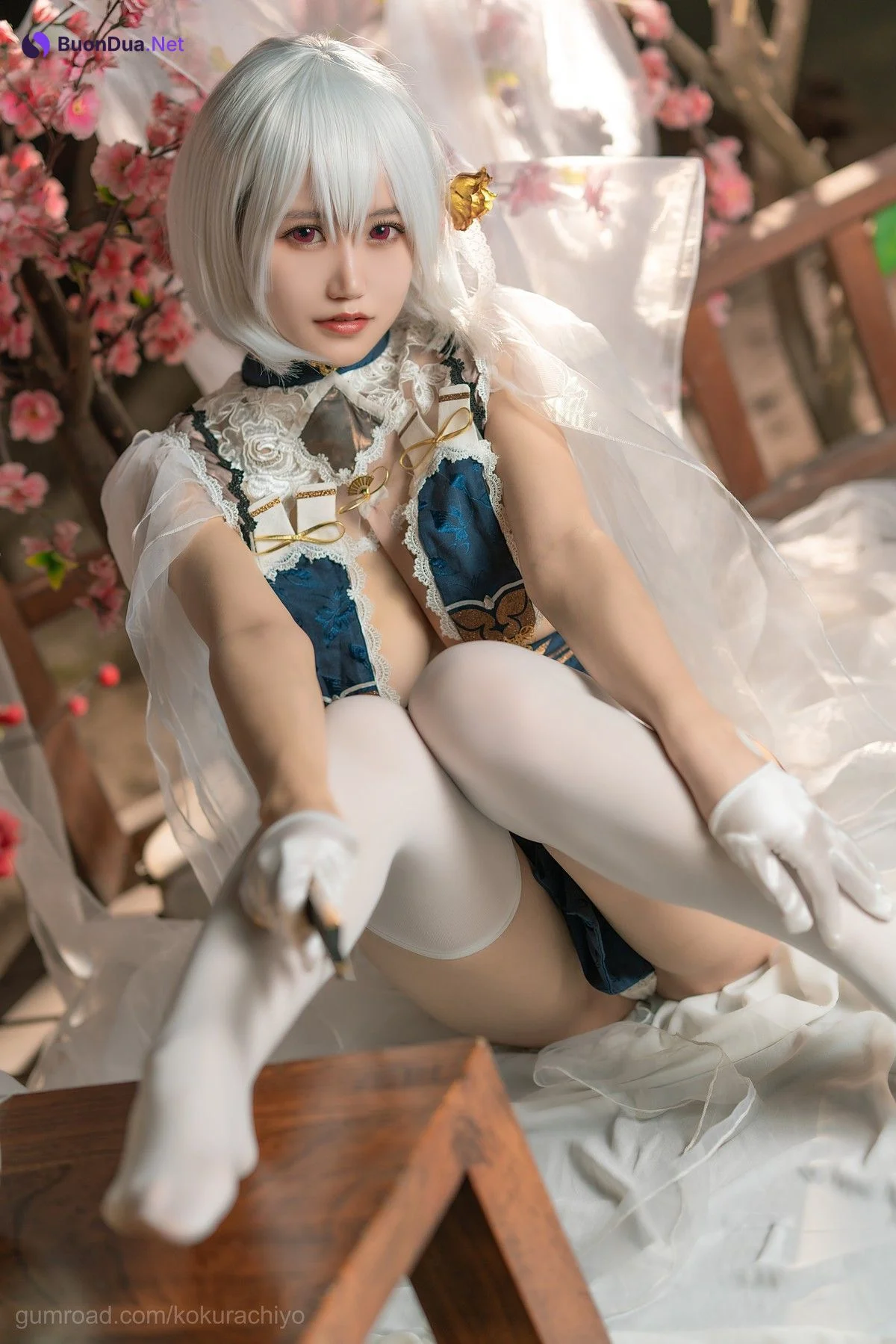 Cosplay 小仓千代 天狼星旗袍 - Photo 9