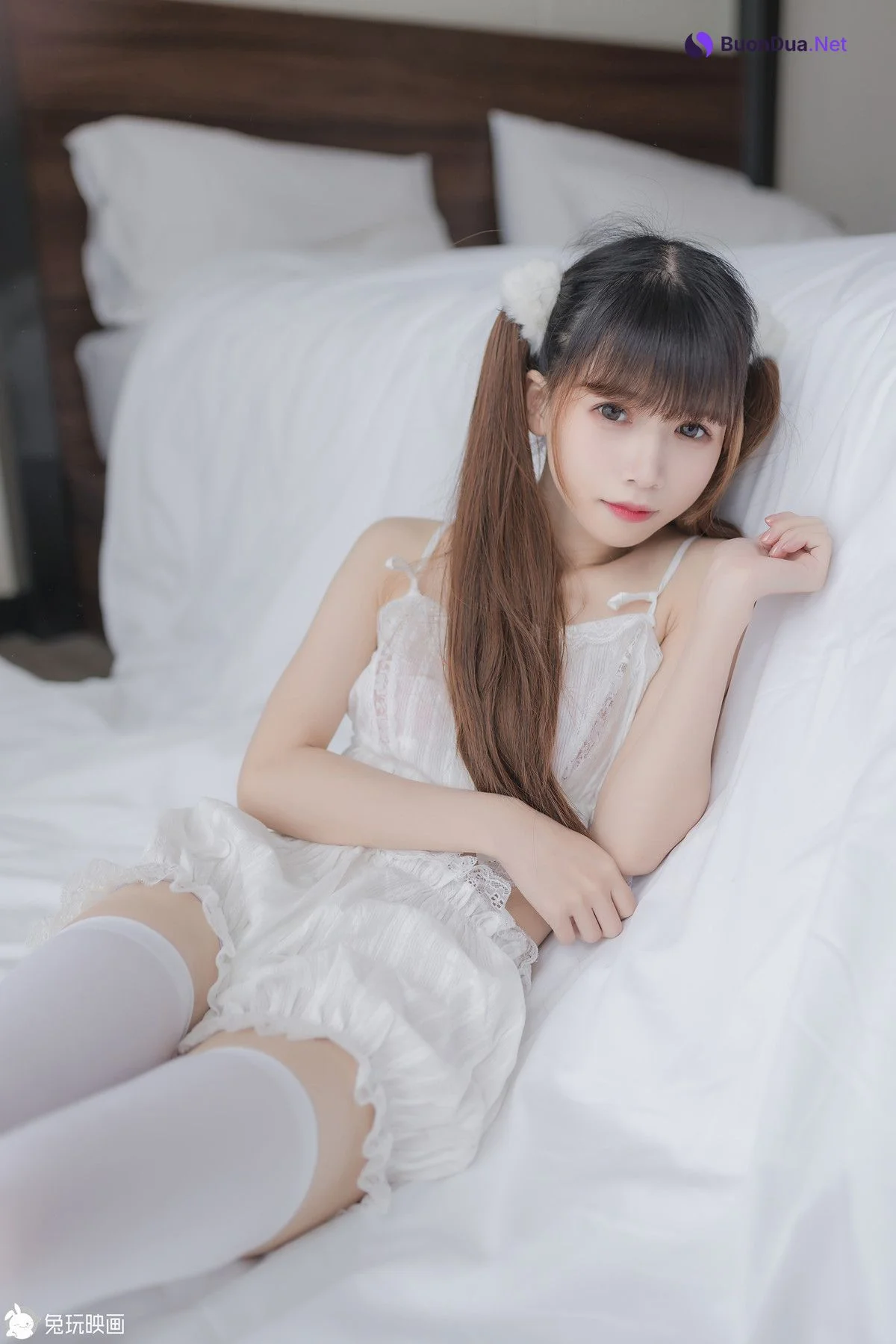 Cosplay 兔玩映画 白色双马尾 - Photo 13
