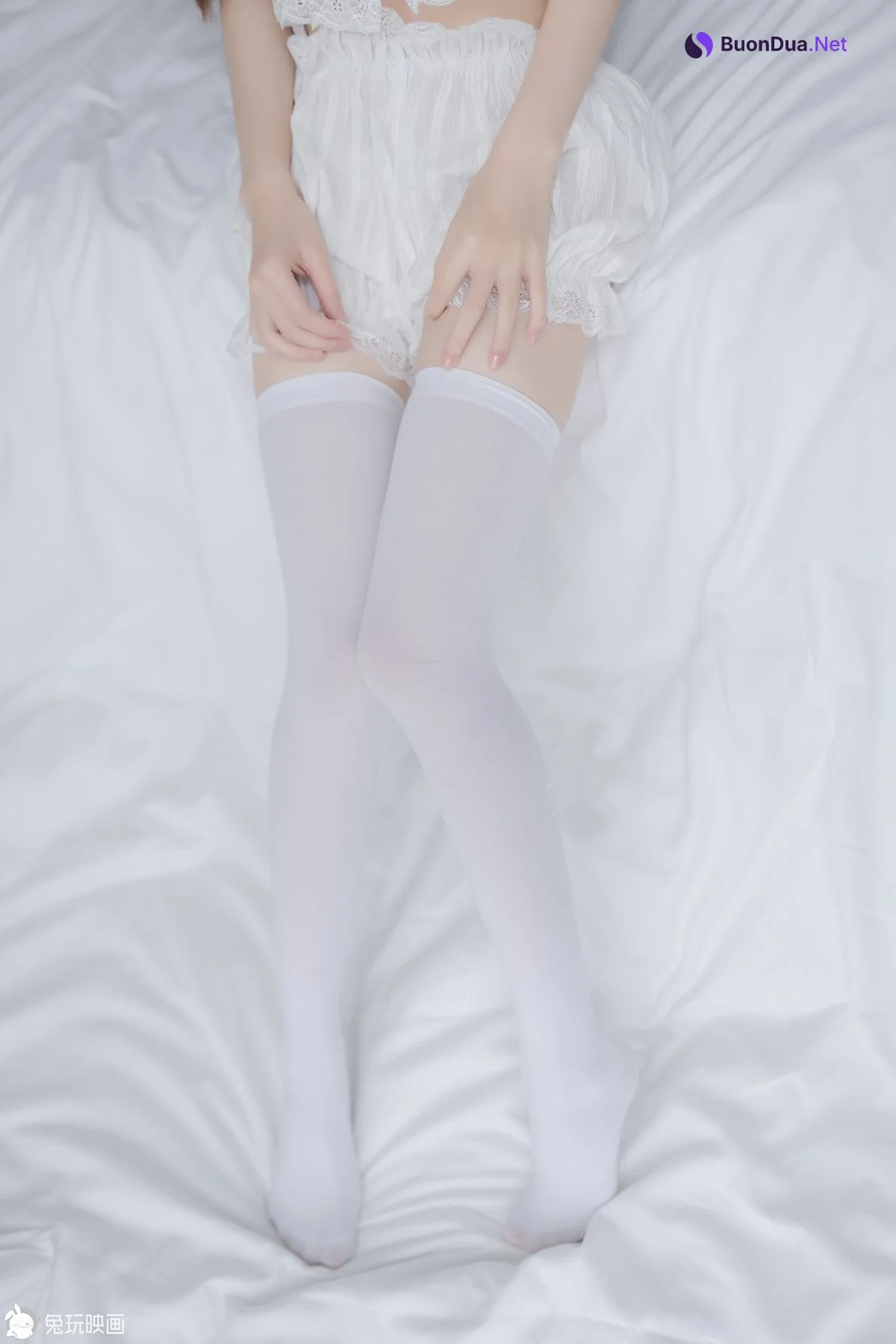 Cosplay 兔玩映画 白色双马尾 - Photo 15