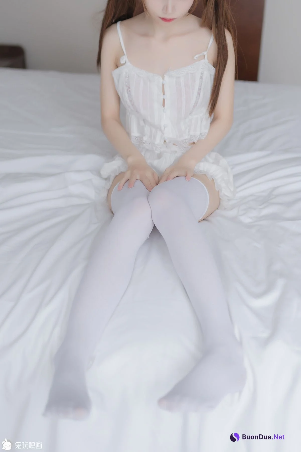 Cosplay 兔玩映画 白色双马尾 - Photo 17