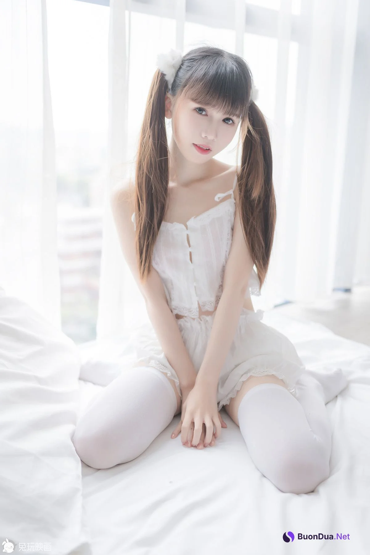 Cosplay 兔玩映画 白色双马尾 - Photo 6