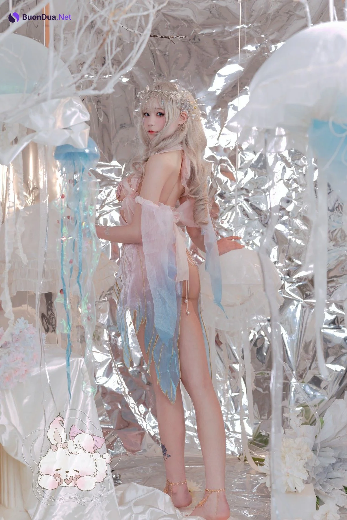 Cosplay 黏黏团子兔 海的女儿 - Photo 12