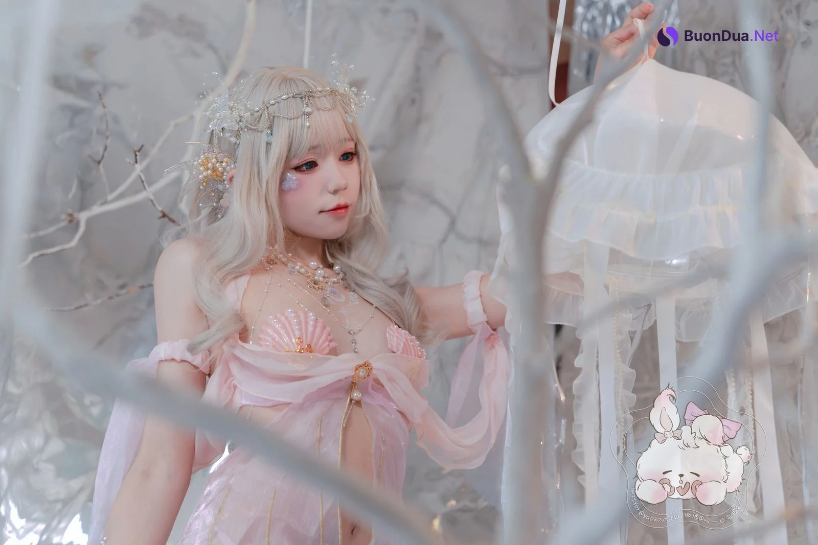 Cosplay 黏黏团子兔 海的女儿 - Photo 5