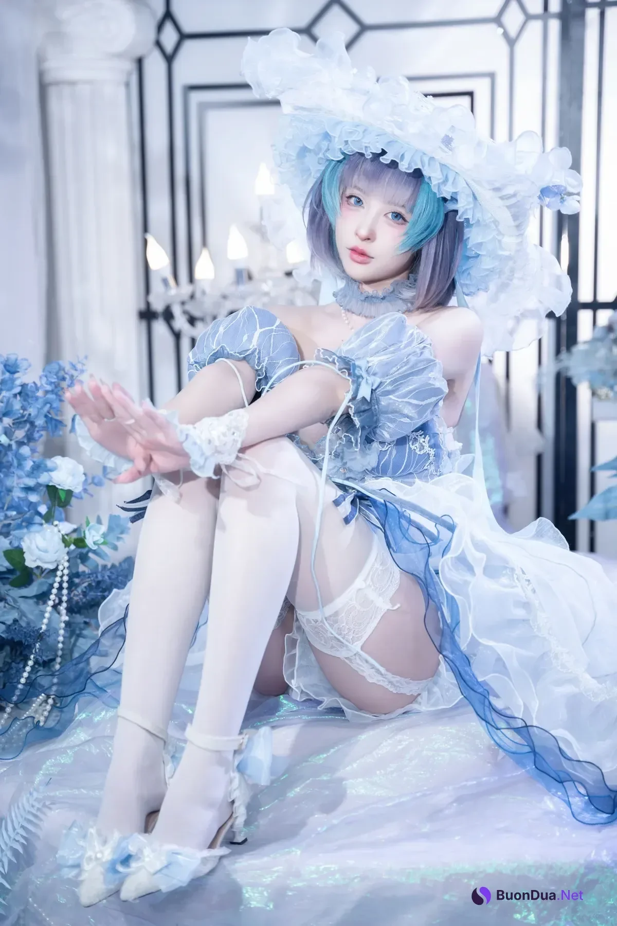 Cosplay 清水由乃 – 柴郡废稿礼服 - Photo 17