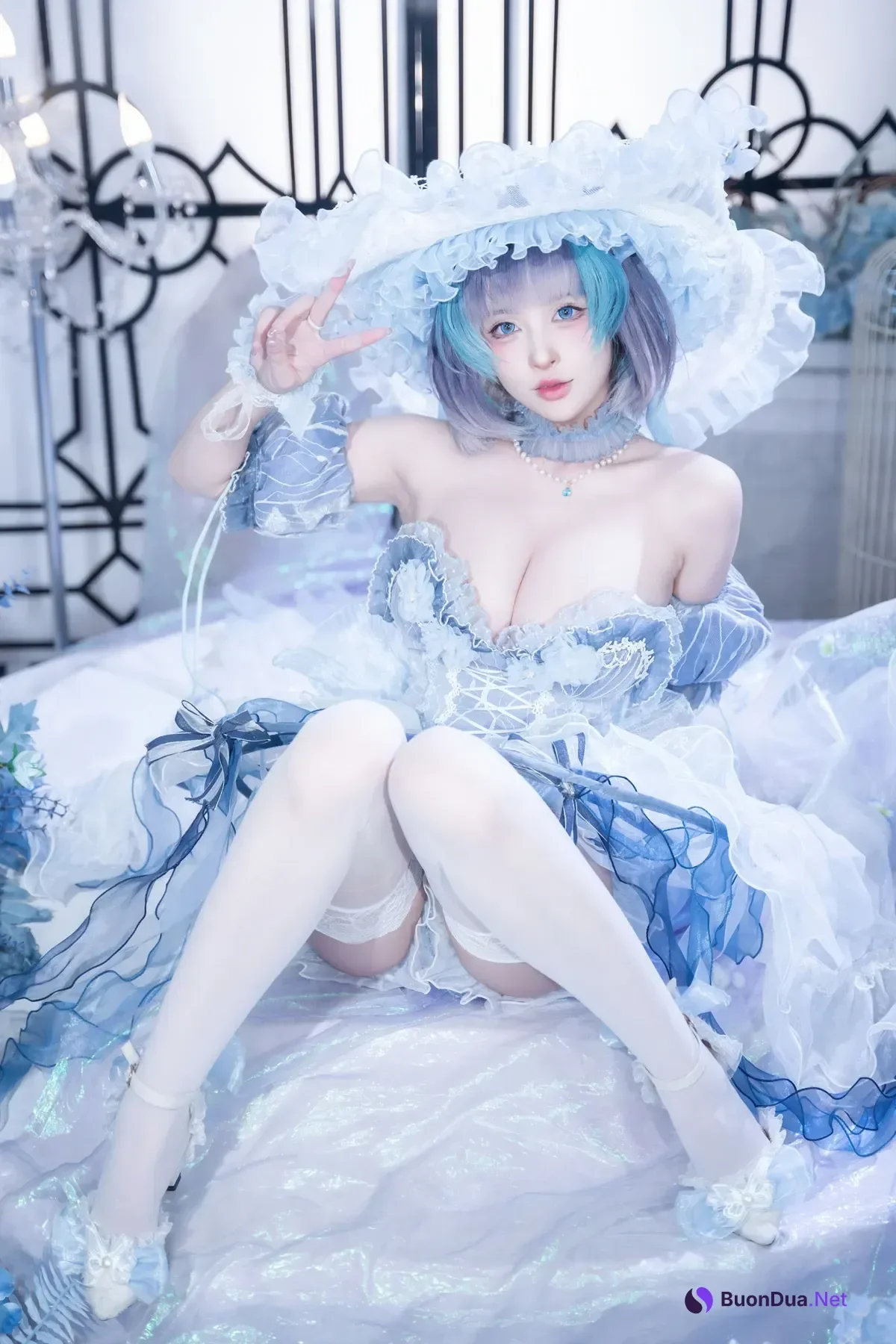 Cosplay 清水由乃 – 柴郡废稿礼服 - Photo 18