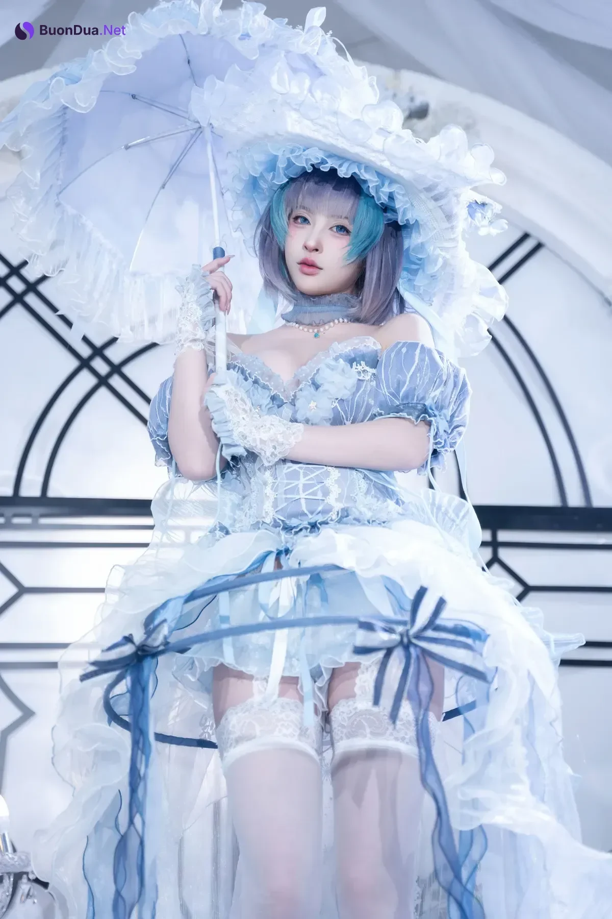 Cosplay 清水由乃 – 柴郡废稿礼服 - Photo 6